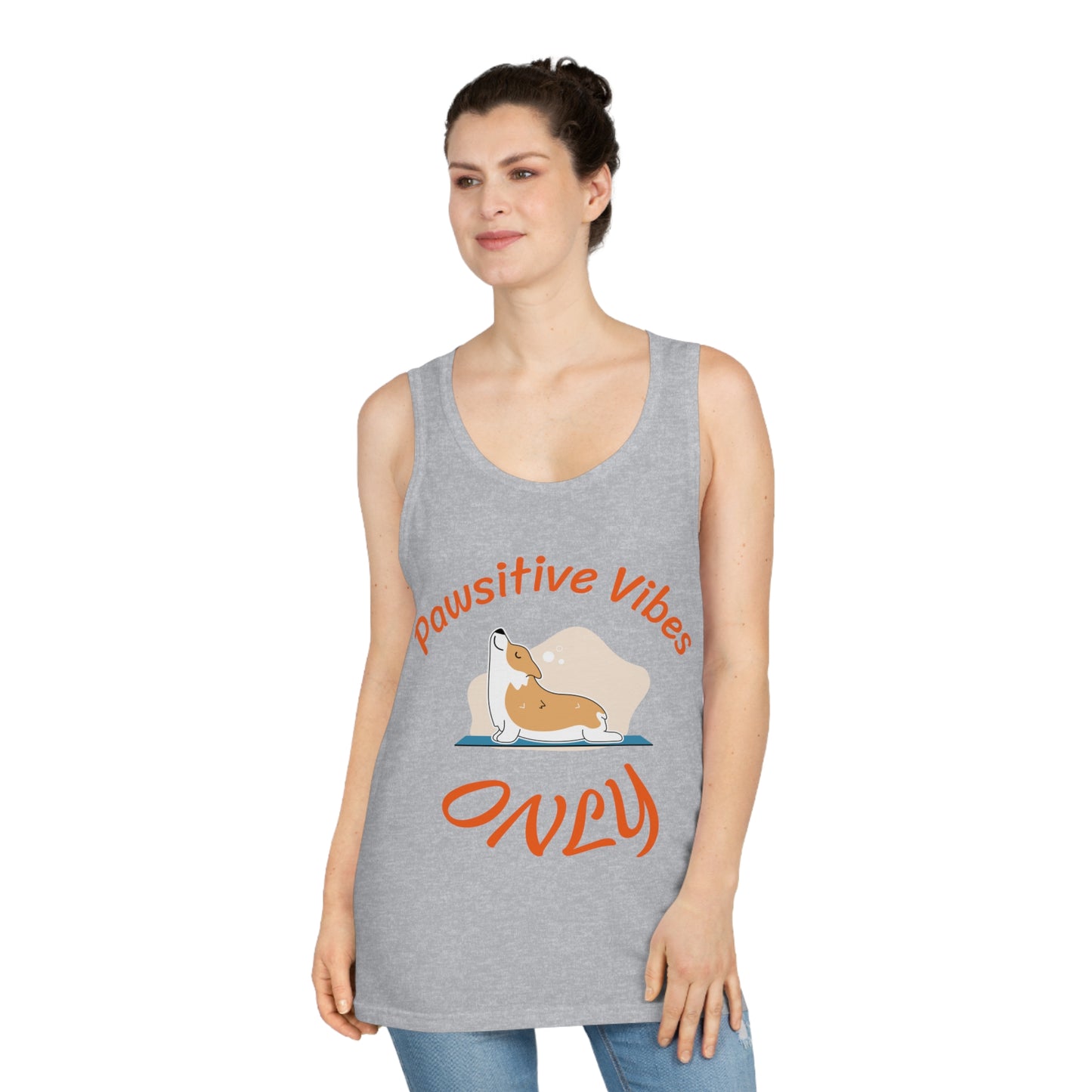 Pawsitive Vibes Unisex Tank Top - Perfect for Animal Lovers