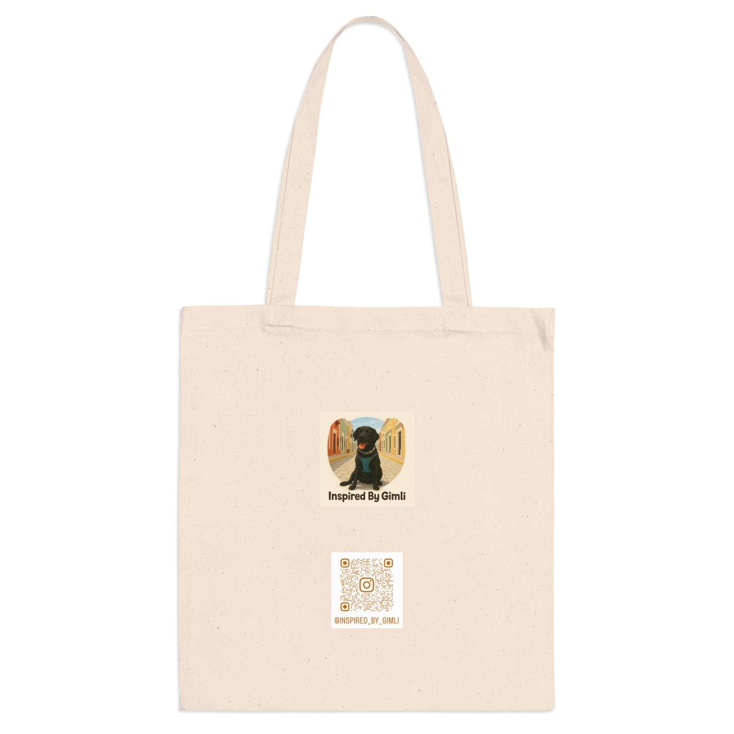 Artistic Dog Lover Tote Bag - Inspired by Gimi
