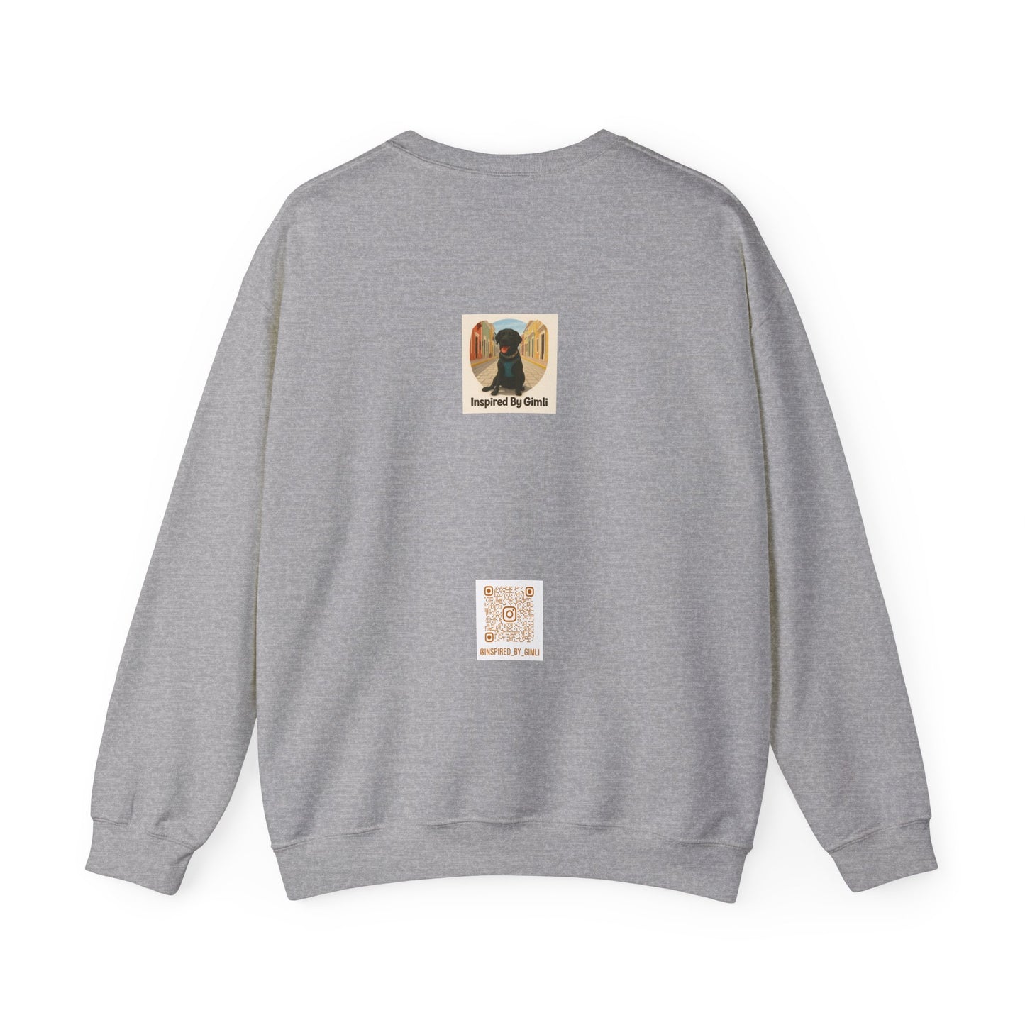 Unisex Crewneck Sweatshirt - Dog Motorcycle Design