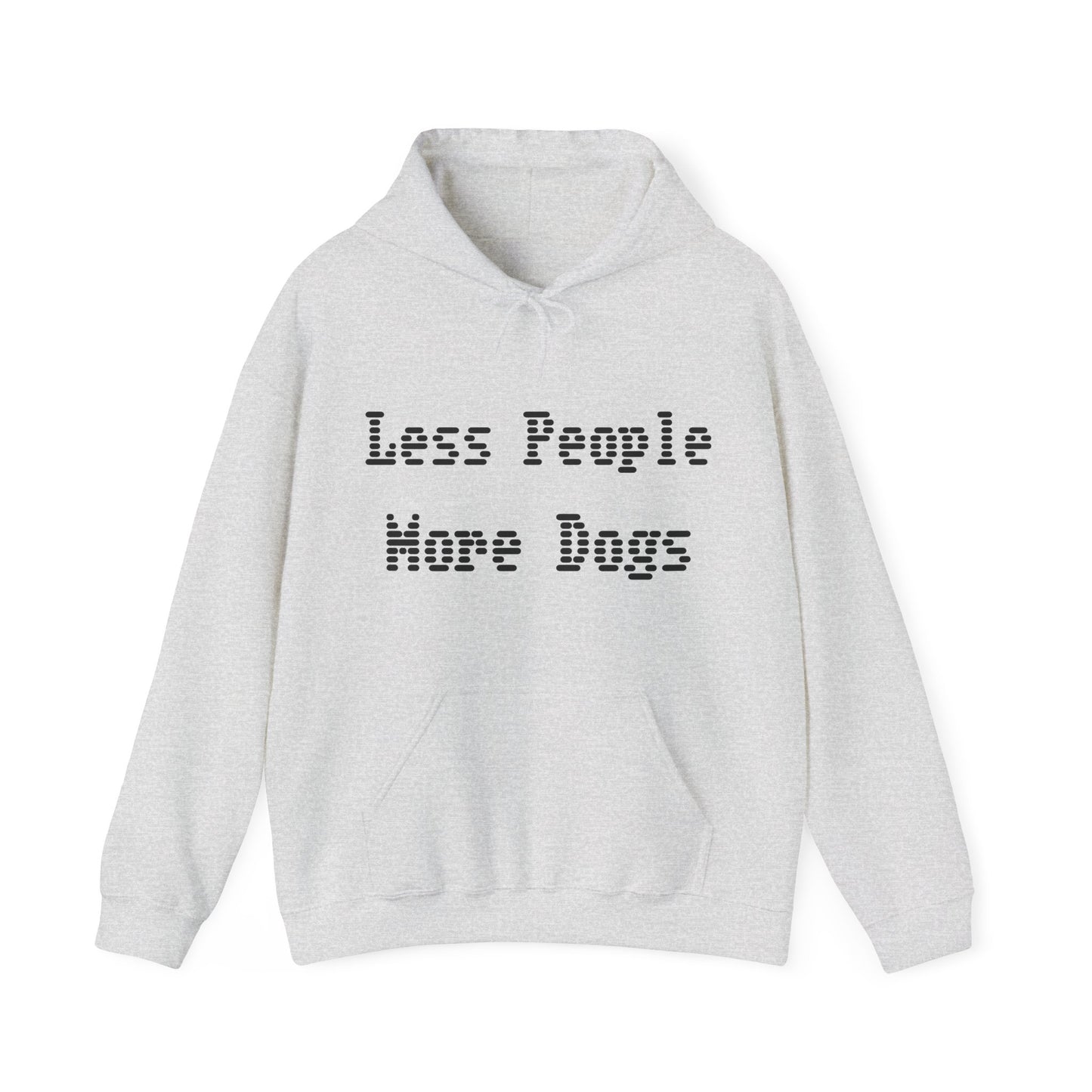 Less People More Dogs Hoodie - Unisex Heavy Blend™ Hooded Sweatshirt for Dog Lovers
