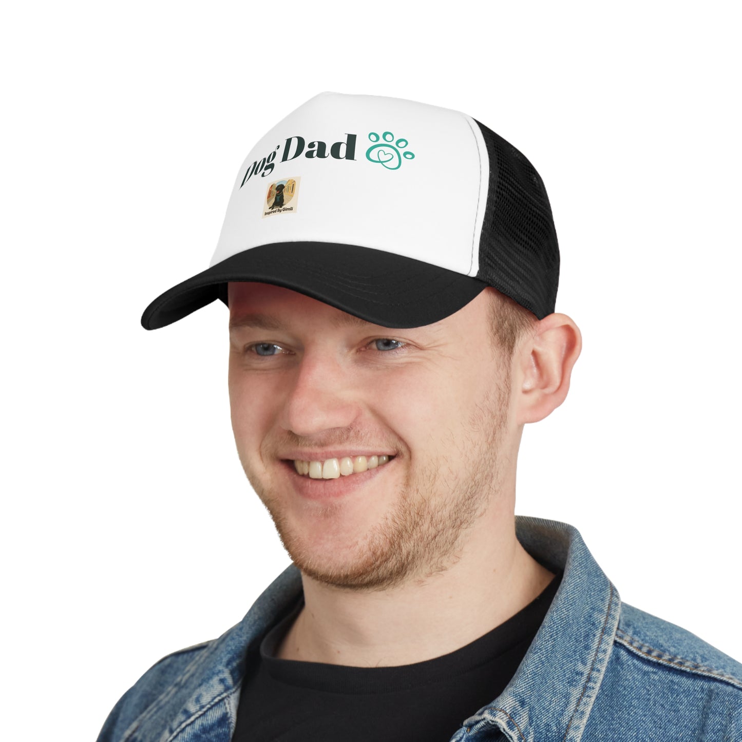 Dog Dad Mesh Cap - Stylish Trucker Hat for Proud Dog Owners