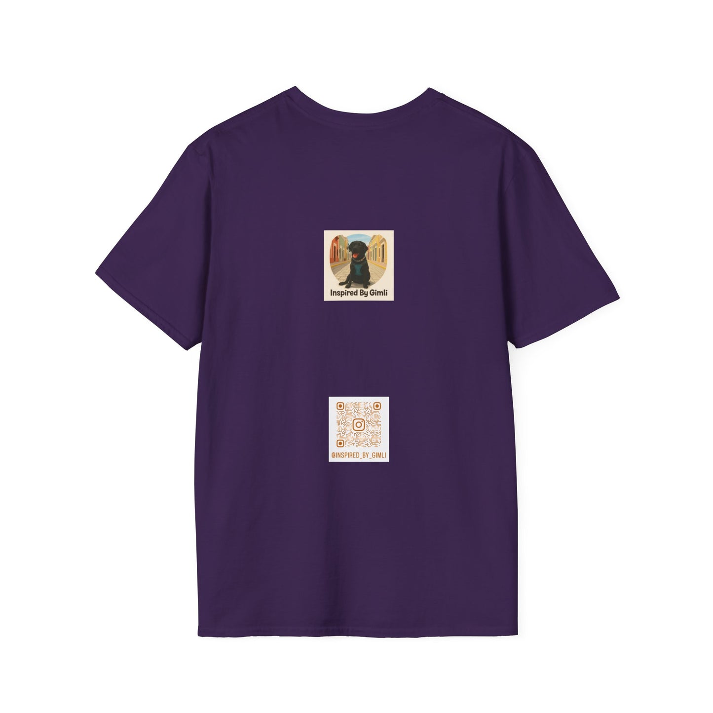 Ruff Rider Graphic T-Shirt - Unisex Softstyle Tee for Dog Lovers