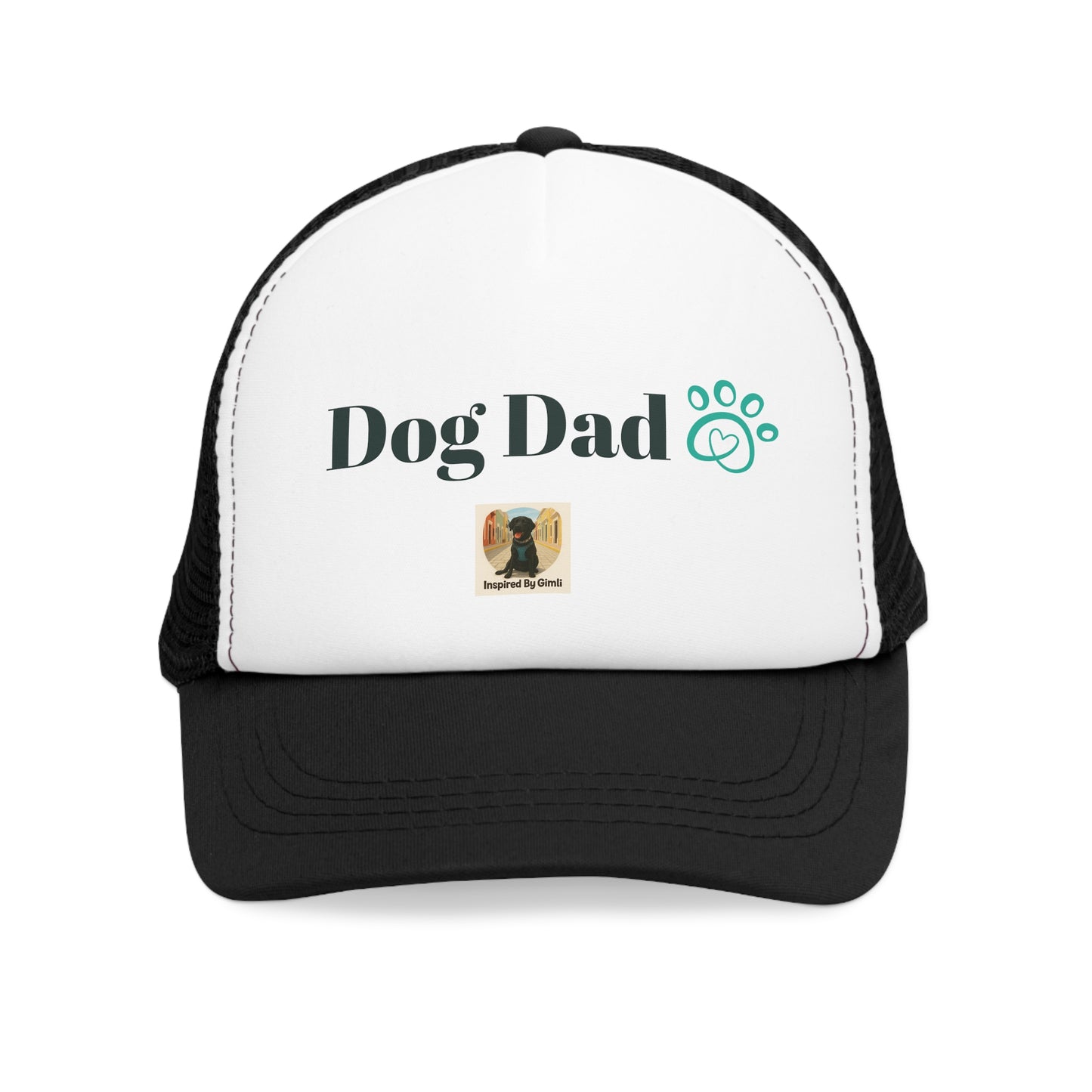 Dog Dad Mesh Cap - Stylish Trucker Hat for Proud Dog Owners