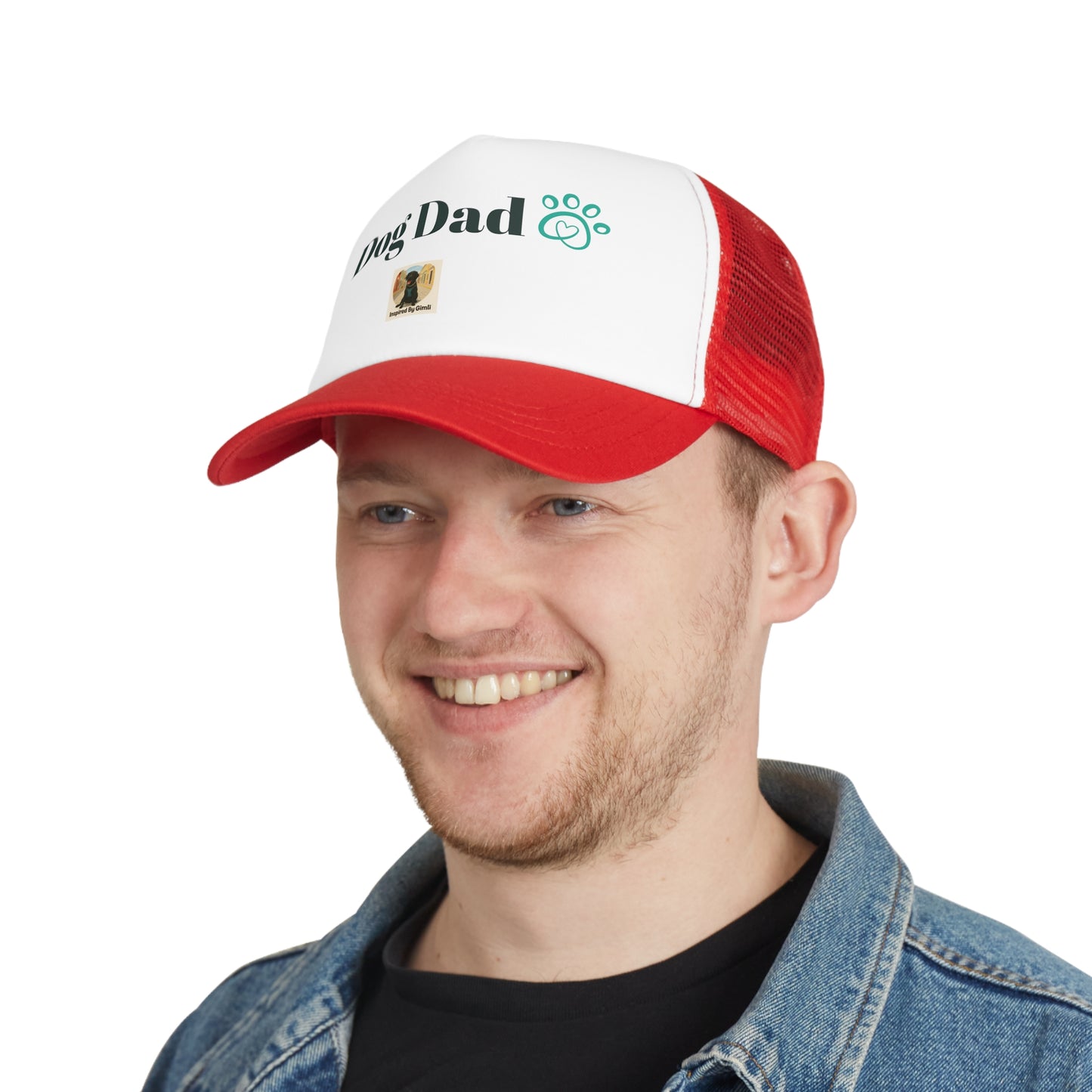 Dog Dad Mesh Cap - Stylish Trucker Hat for Proud Dog Owners