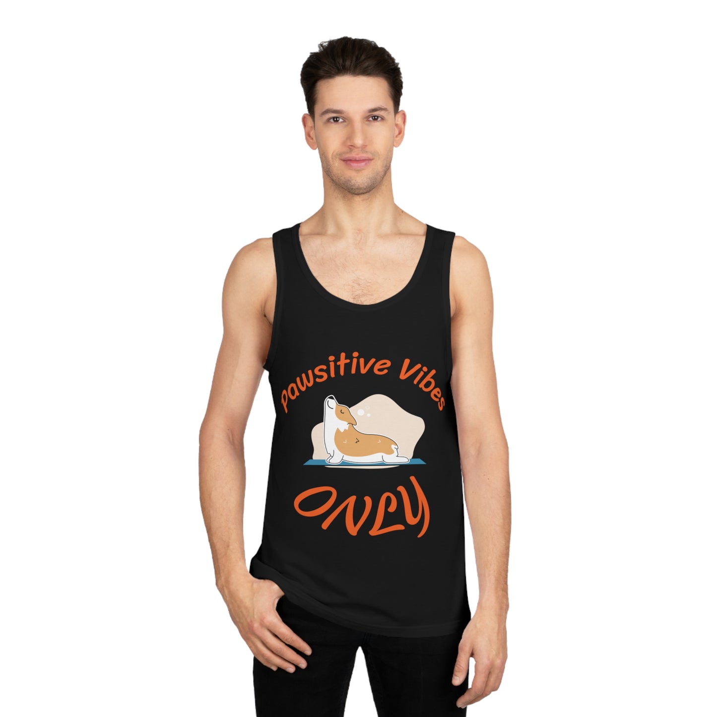 Pawsitive Vibes Unisex Tank Top - Perfect for Animal Lovers