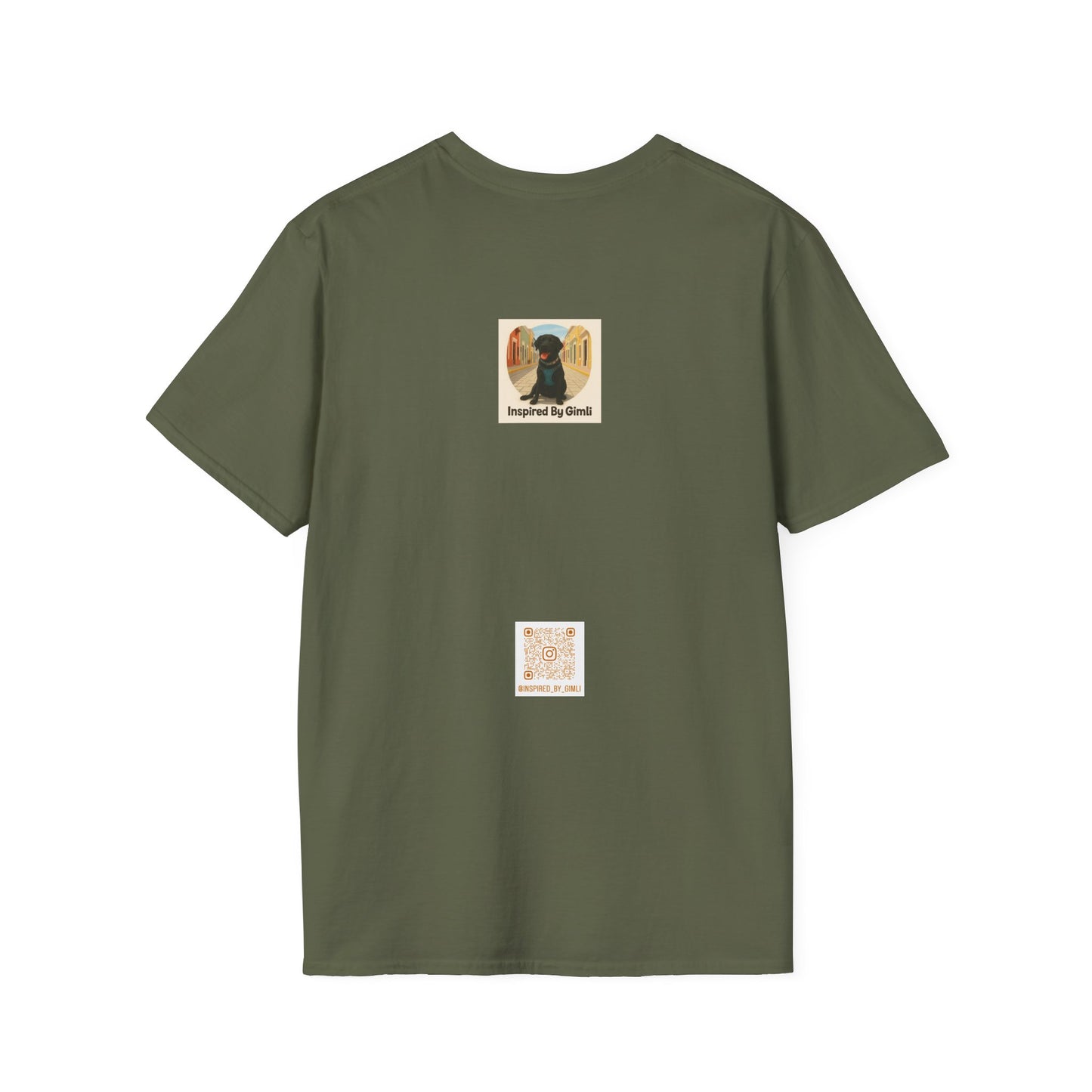 Stay Pawesome Unisex Softstyle T-Shirt - Quirky Design for Dog Lovers