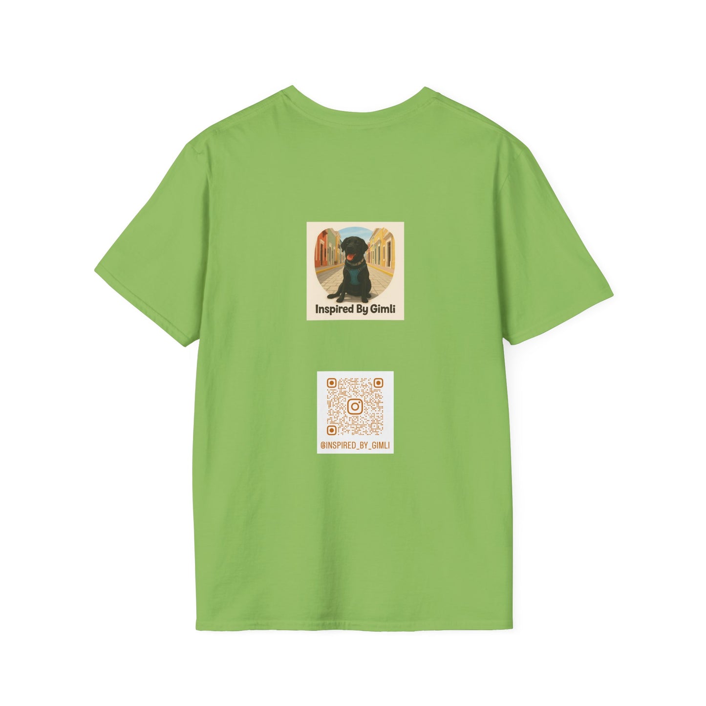 Humorous Dog-Themed Unisex Softstyle T-Shirt - 'Life's Ruff, Wear Goggles'