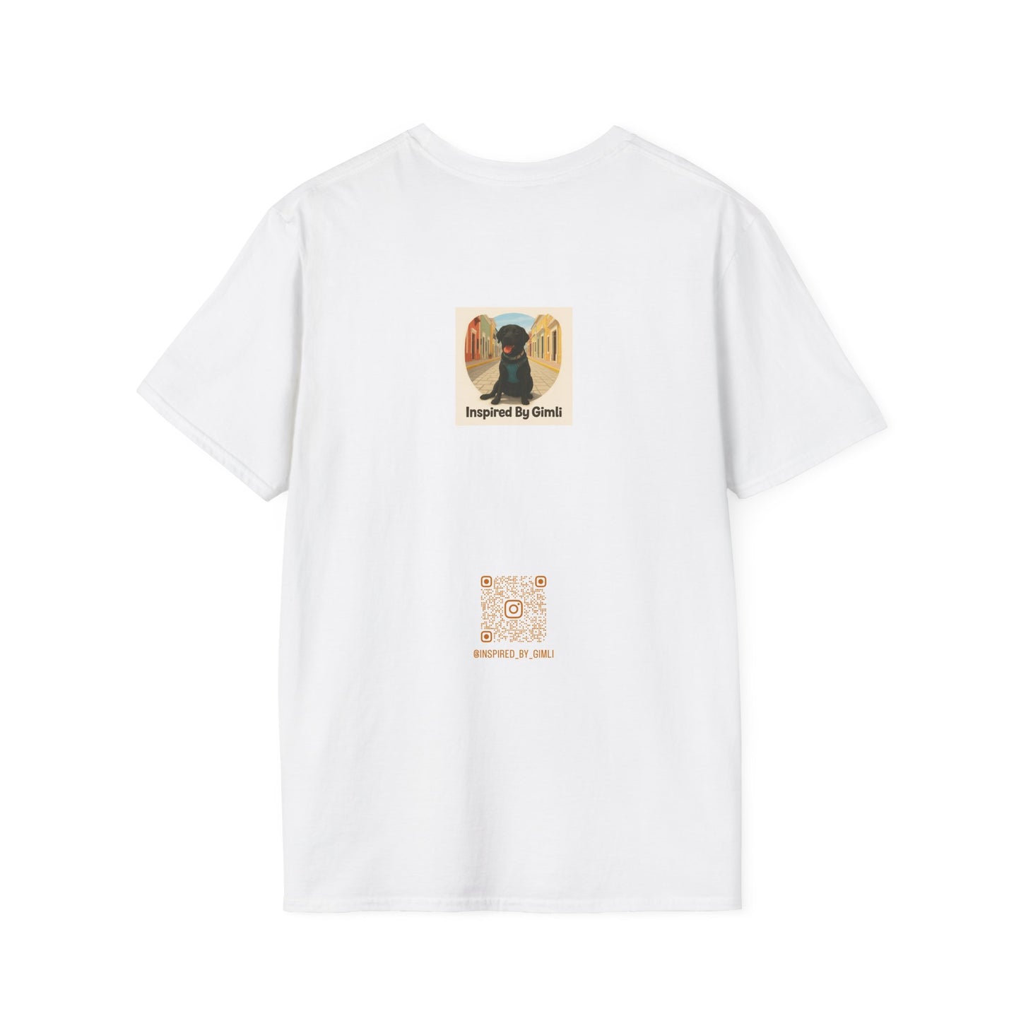 Ruff Rider Graphic T-Shirt - Unisex Softstyle Tee for Dog Lovers