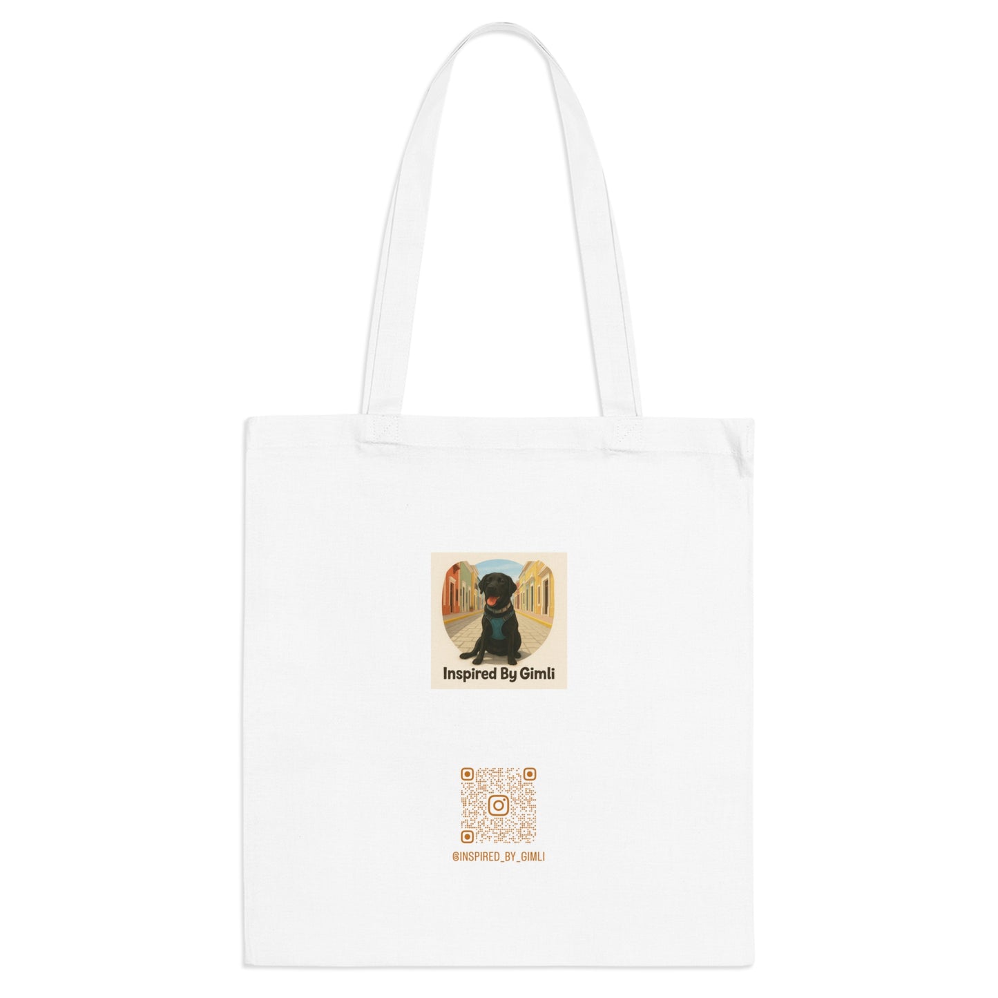 Artistic Dog Lover Tote Bag - Inspired by Gimi