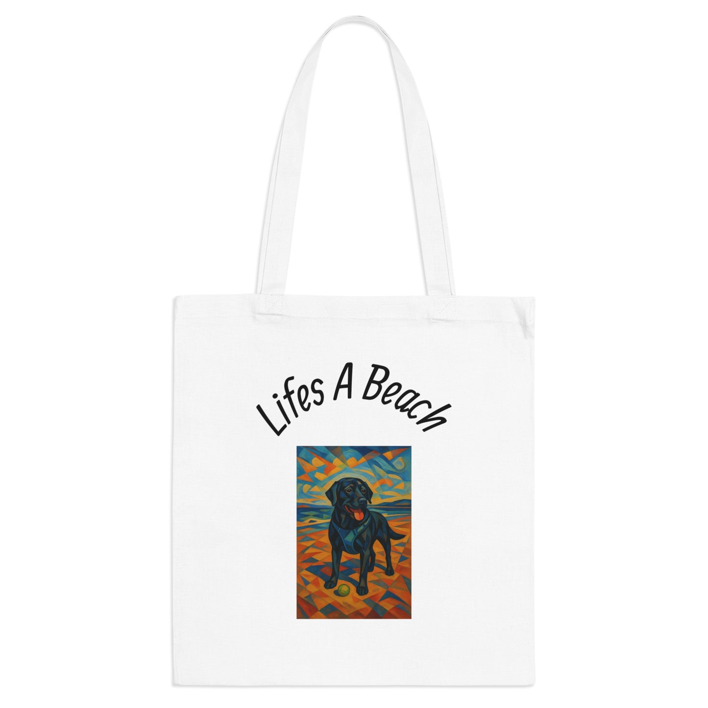 Artistic Dog Lover Tote Bag - Inspired by Gimi