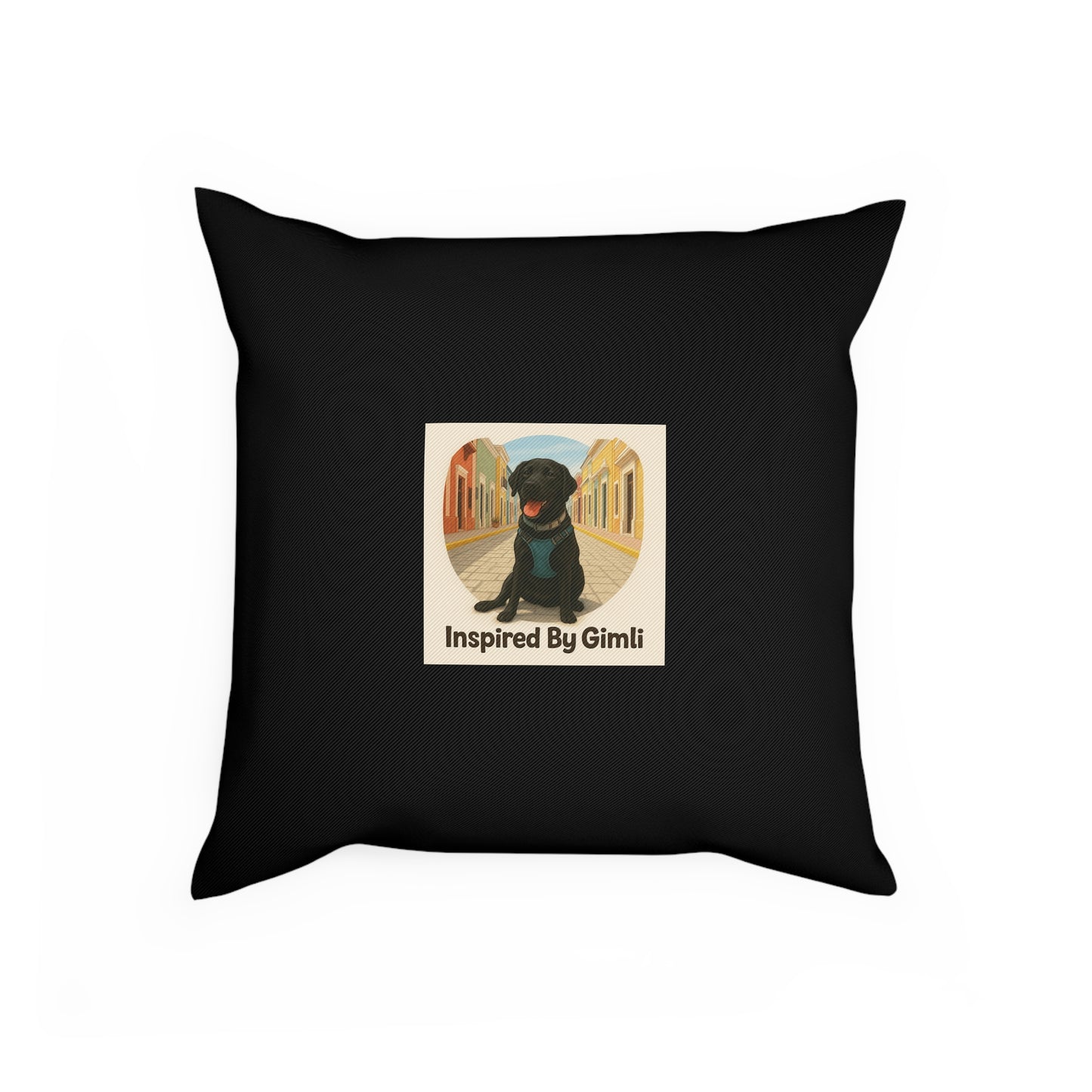 Home Is Where The Dog Is Cushion - Cozy Pet Lovers Decor