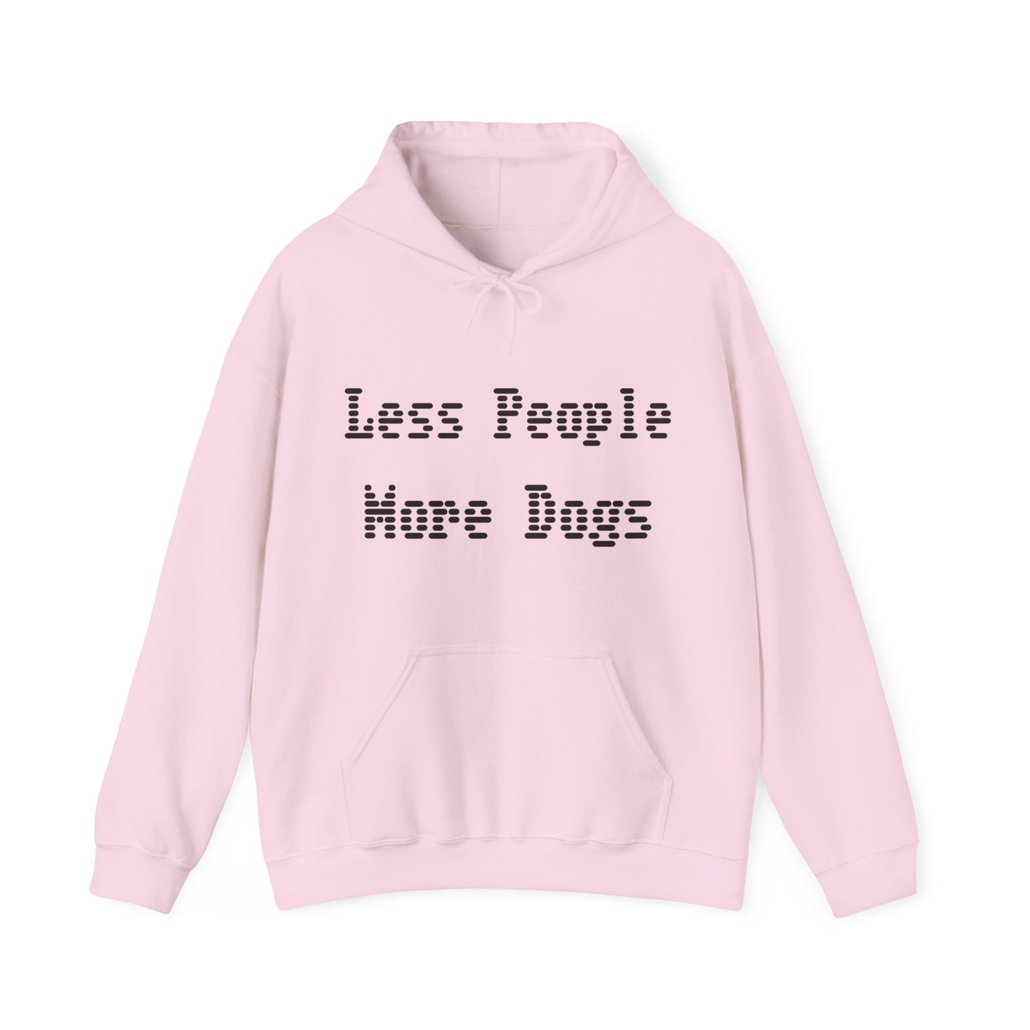Less People More Dogs Hoodie - Unisex Heavy Blend™ Hooded Sweatshirt for Dog Lovers