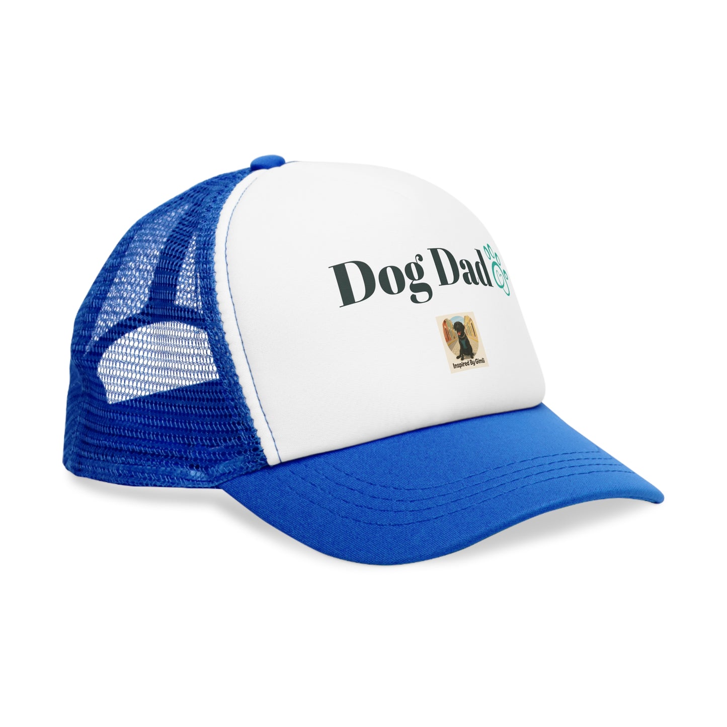 Dog Dad Mesh Cap - Stylish Trucker Hat for Proud Dog Owners