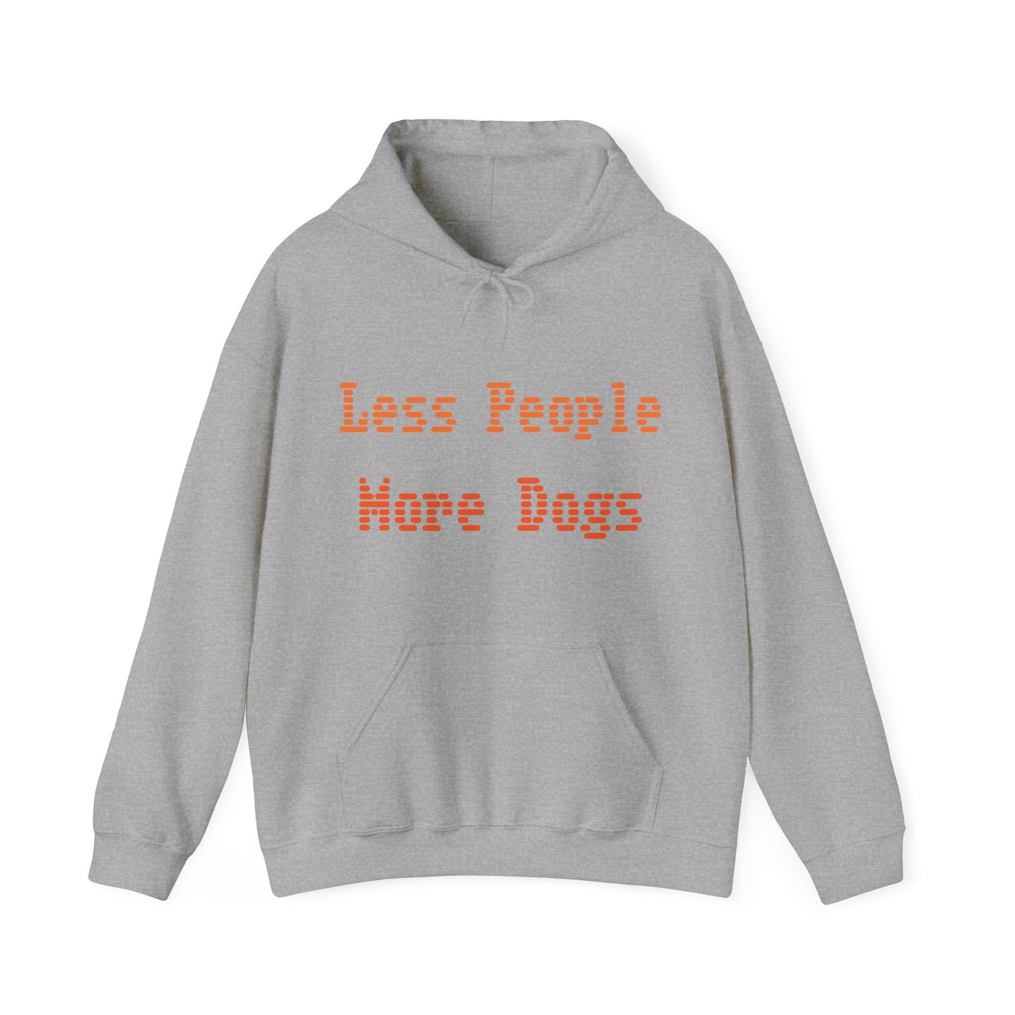 Less People More Dogs Hoodie - Unisex Heavy Blend™ Hooded Sweatshirt for Dog Lovers
