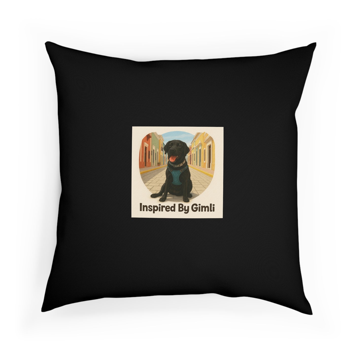 Home Is Where The Dog Is Cushion - Cozy Pet Lovers Decor