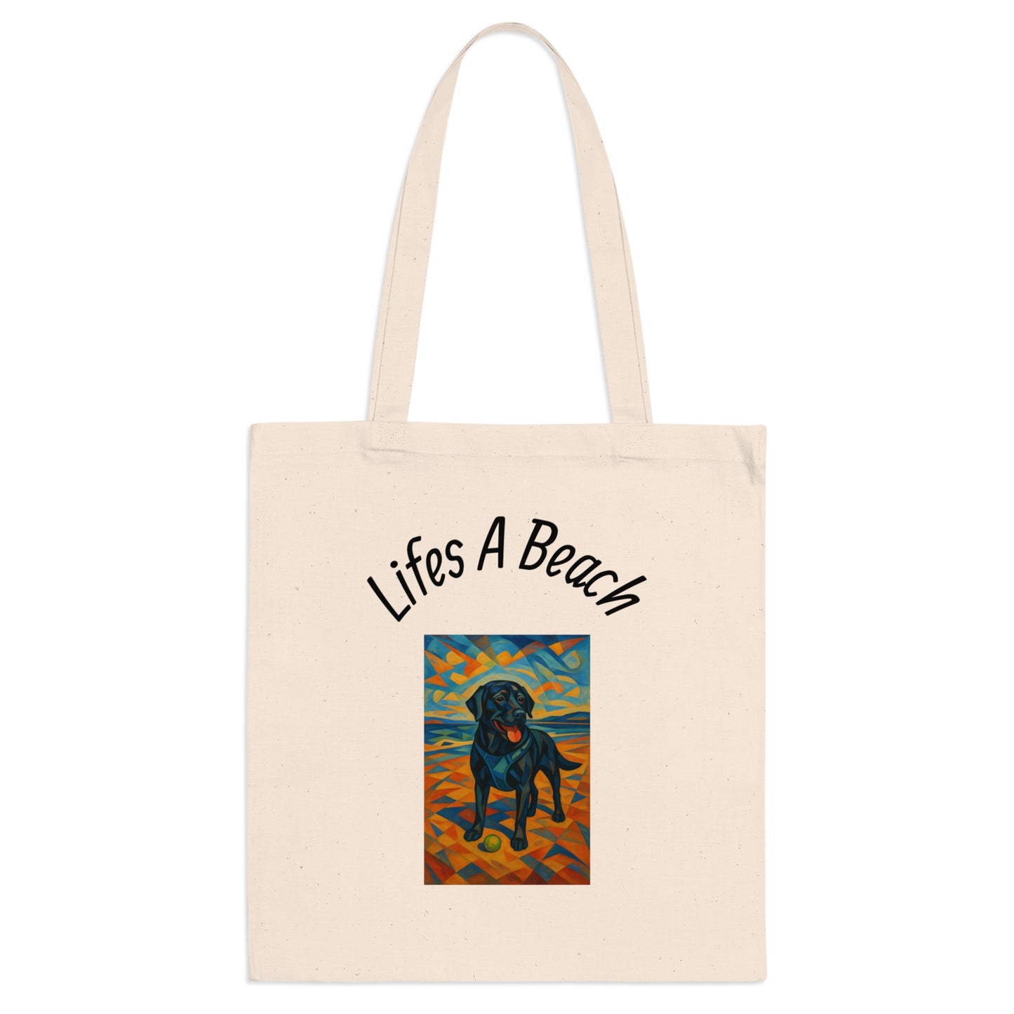 Artistic Dog Lover Tote Bag - Inspired by Gimi