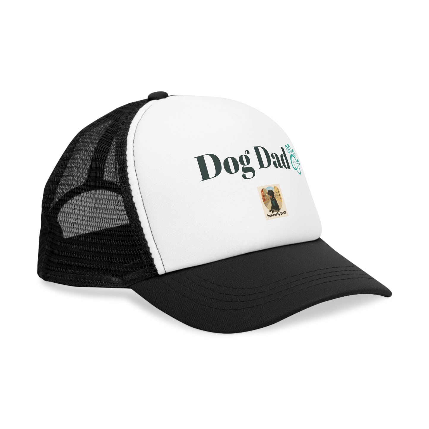 Dog Dad Mesh Cap - Stylish Trucker Hat for Proud Dog Owners