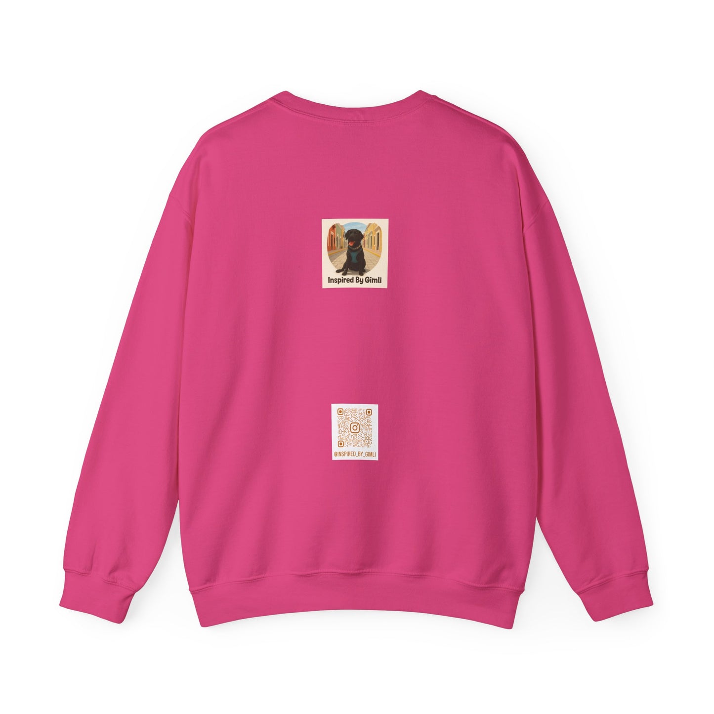 Unisex Crewneck Sweatshirt - Dog Motorcycle Design