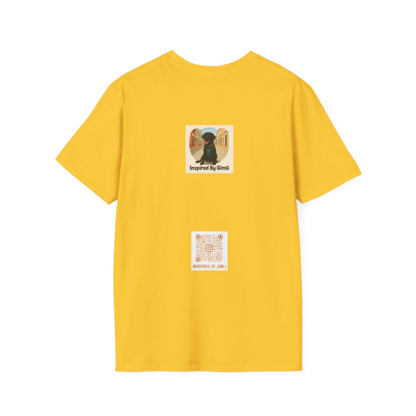Ruff Rider Graphic T-Shirt - Unisex Softstyle Tee for Dog Lovers