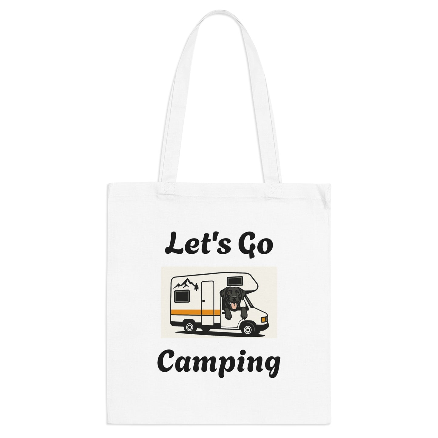 Camping Adventure Tote Bag - Let's Go Camping Design