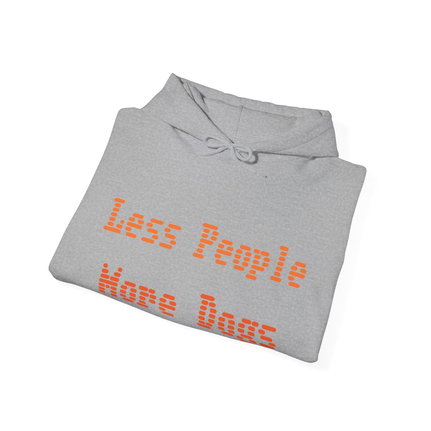 Less People More Dogs Hoodie - Unisex Heavy Blend™ Hooded Sweatshirt for Dog Lovers