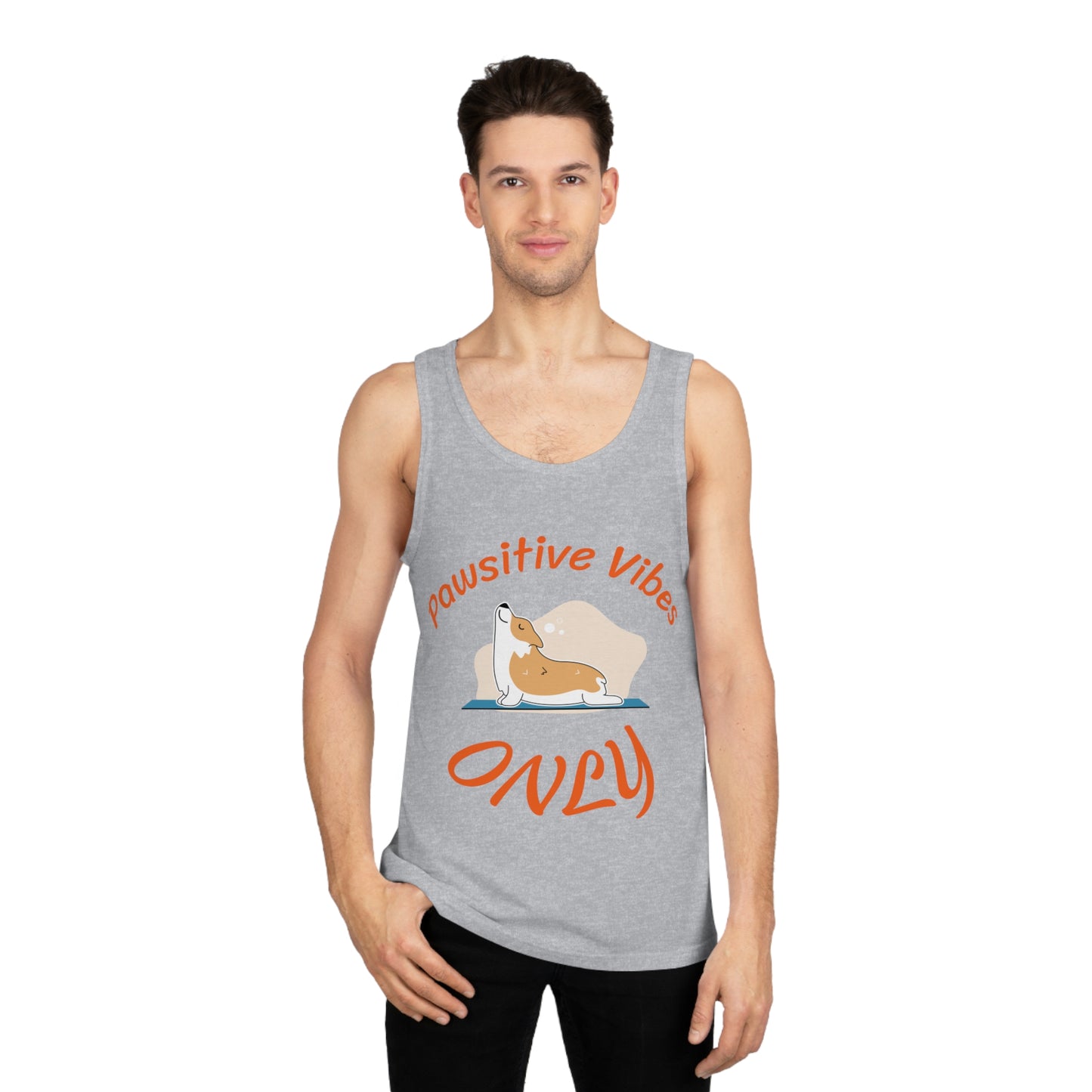 Pawsitive Vibes Unisex Tank Top - Perfect for Animal Lovers