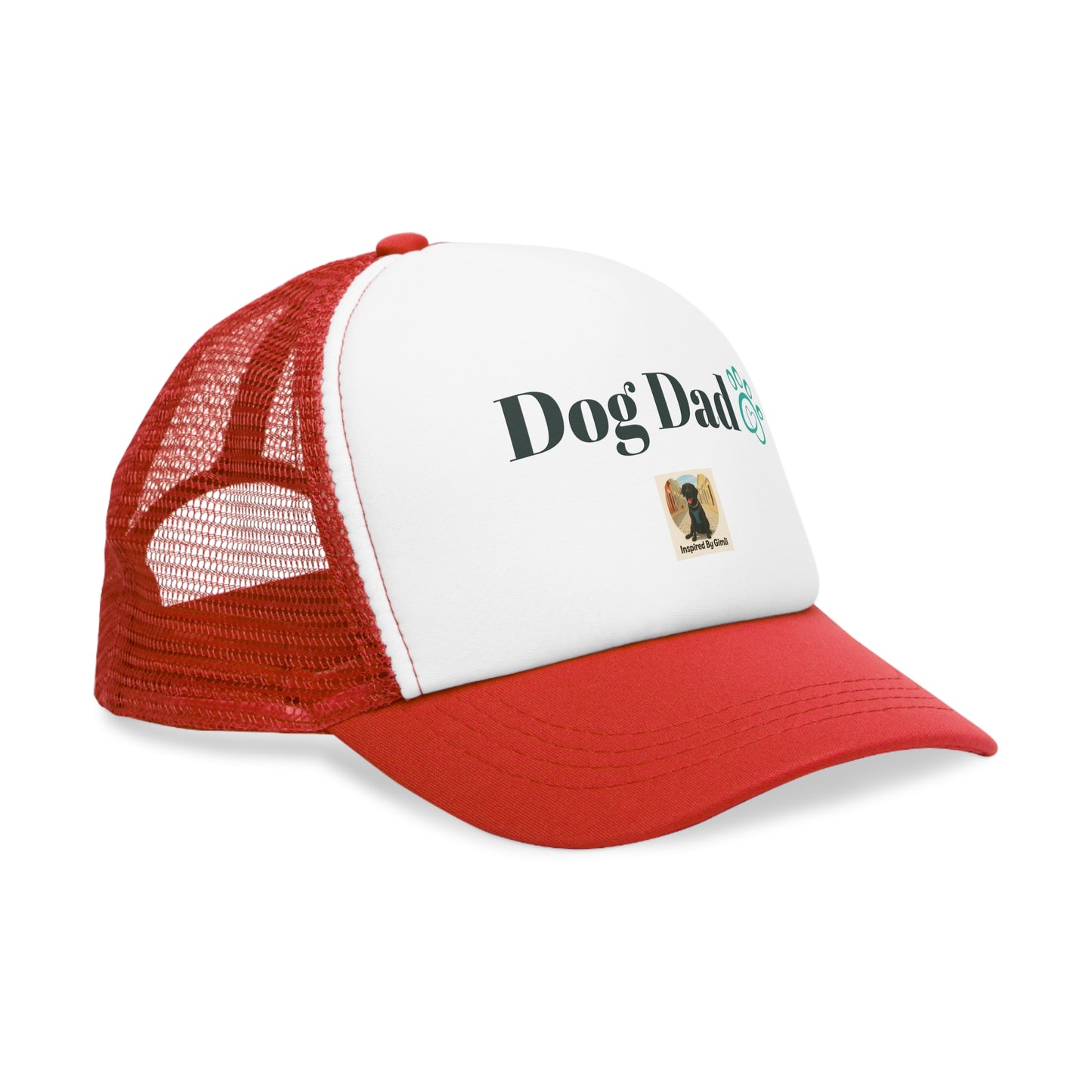 Dog Dad Mesh Cap - Stylish Trucker Hat for Proud Dog Owners