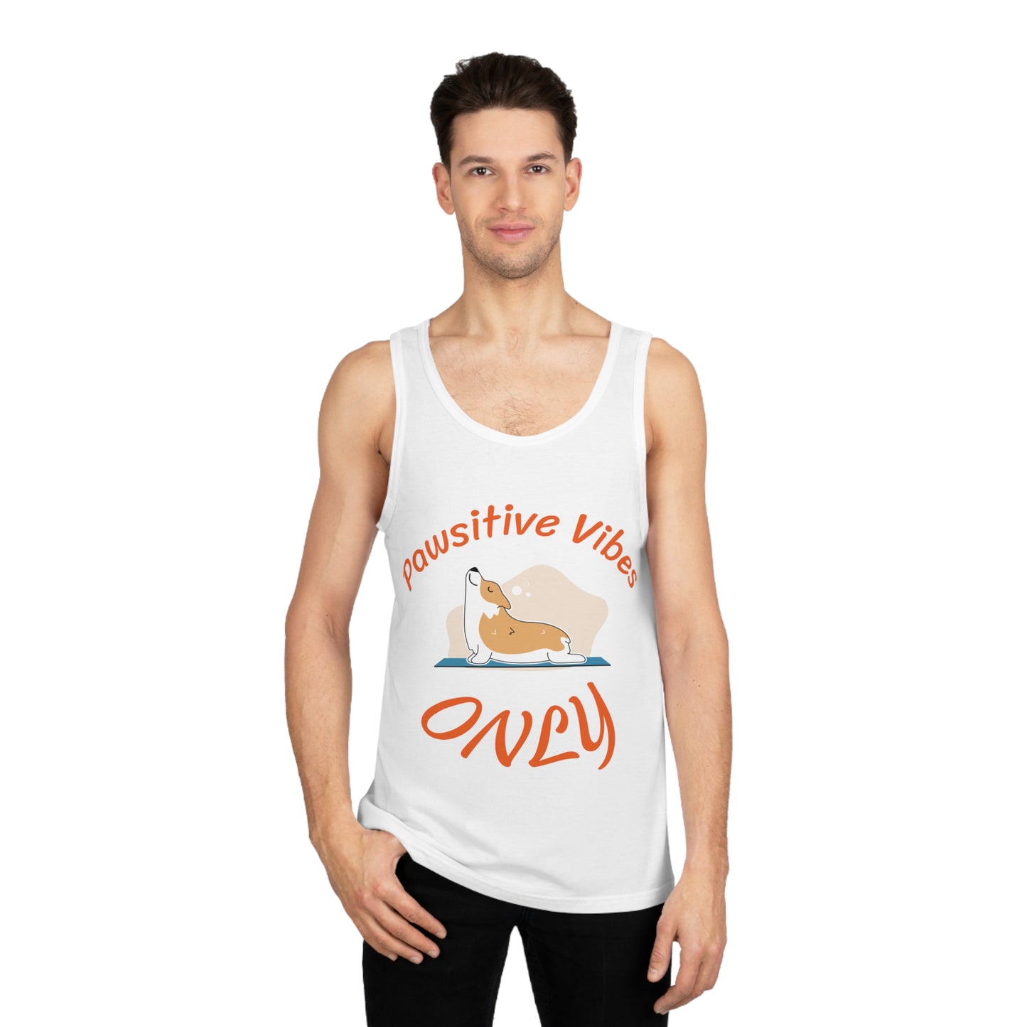 Pawsitive Vibes Unisex Tank Top - Perfect for Animal Lovers