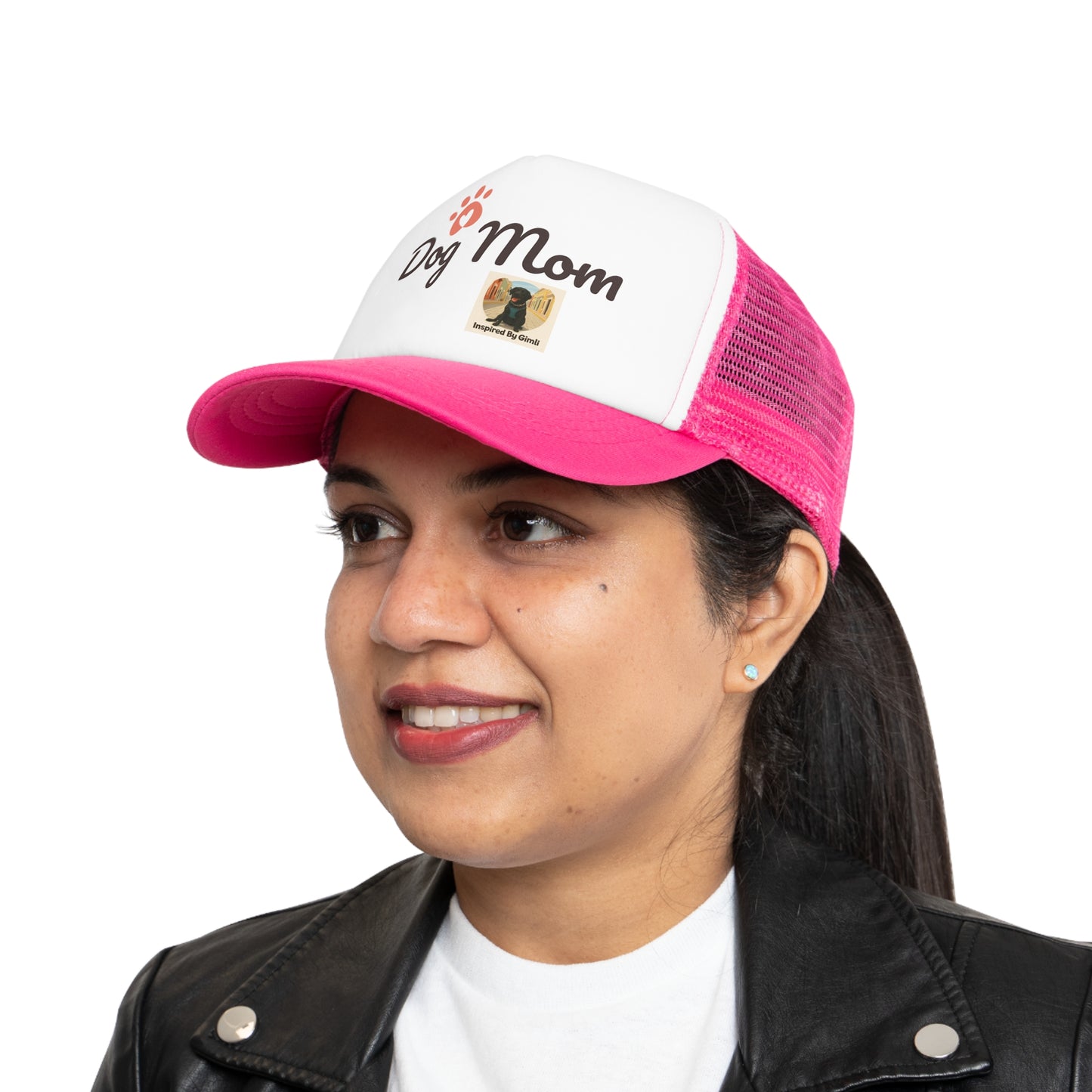 Dog Mom Mesh Trucker Hat - For Proud Dog Owners