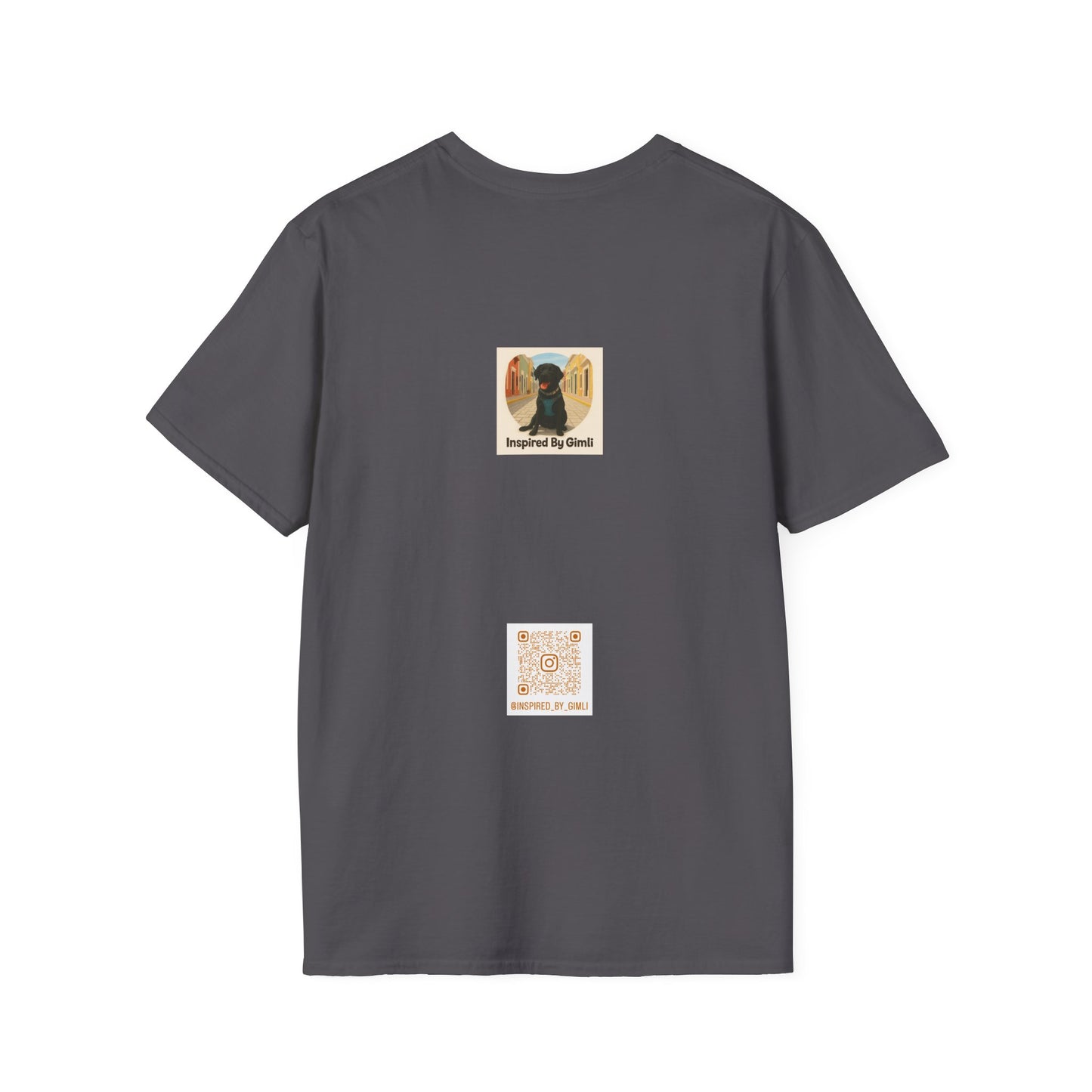 Ruff Rider Graphic T-Shirt - Unisex Softstyle Tee for Dog Lovers