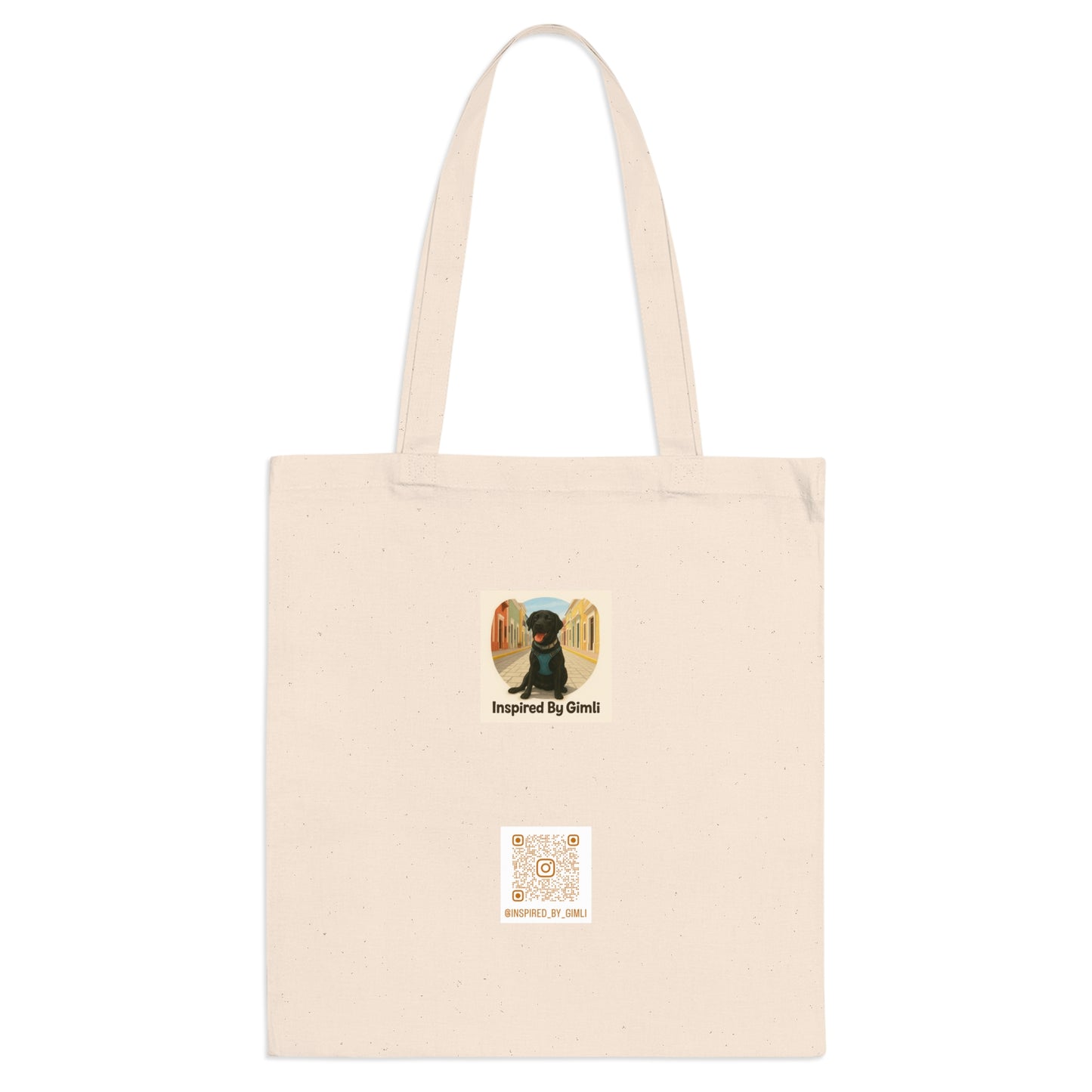Dog Lover Tote Bag - "I Lava My Dog" Design