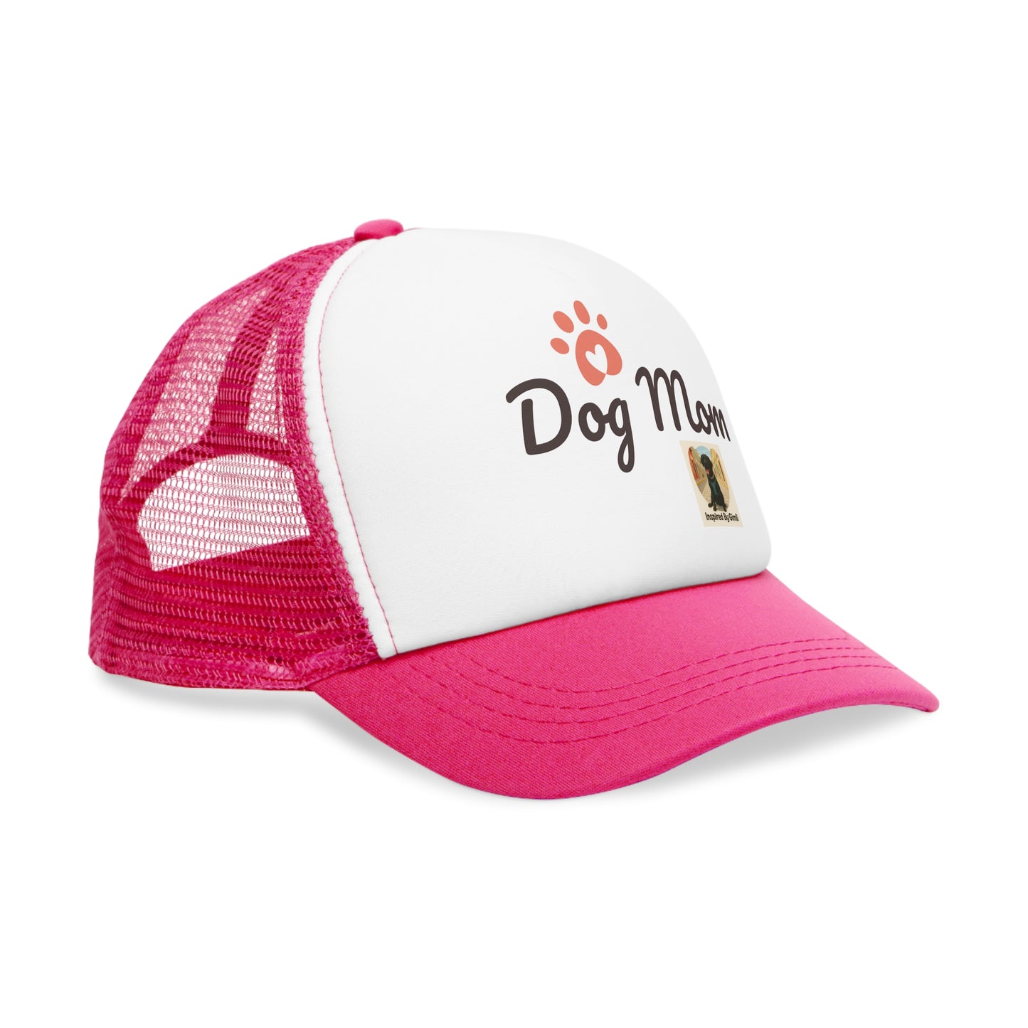 Dog Mom Mesh Trucker Hat - For Proud Dog Owners