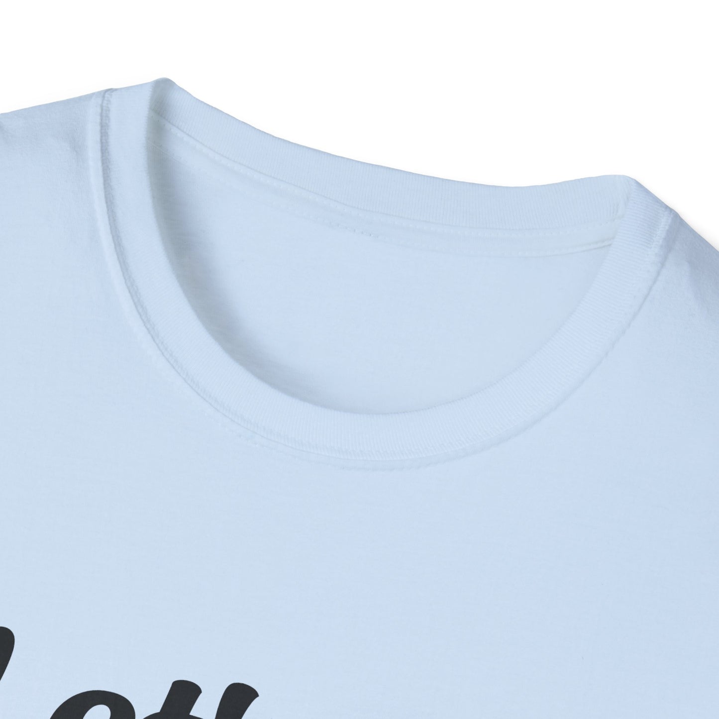 Unisex Softstyle T-Shirt 'Lets' Go Camping'