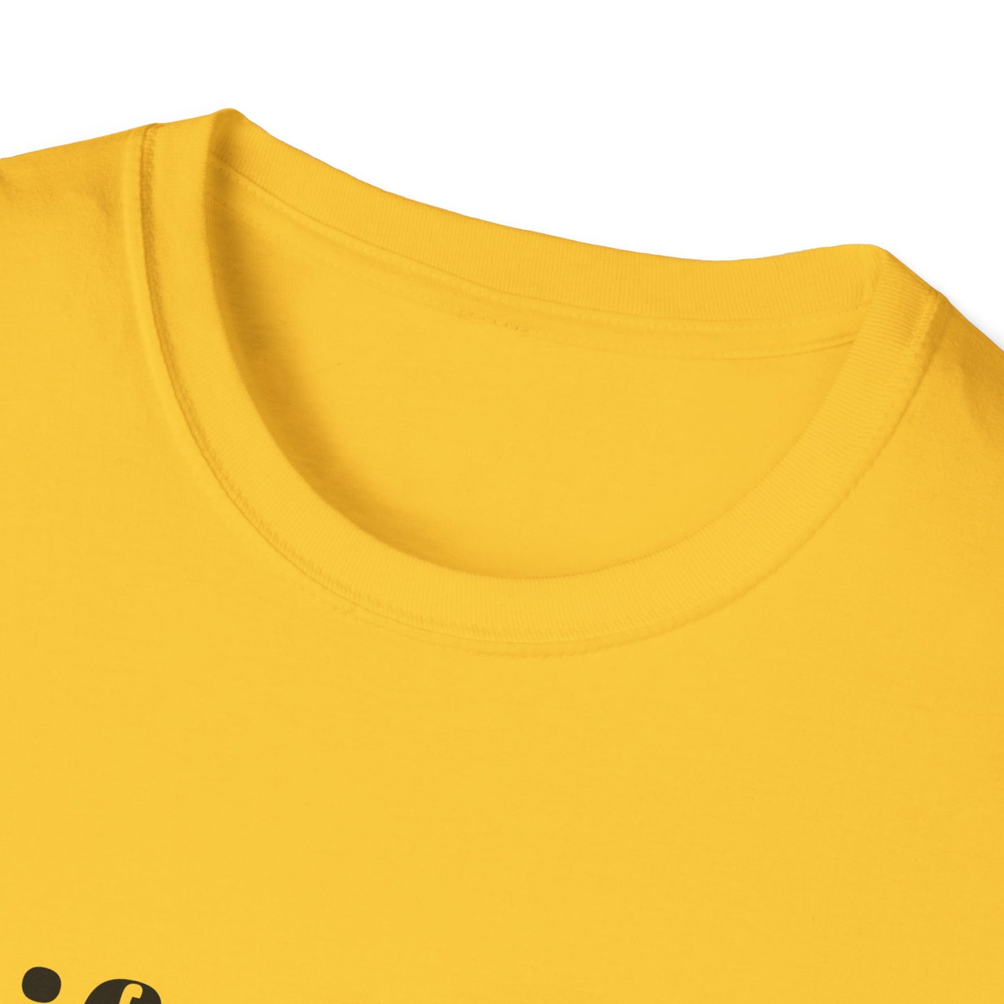 Humorous Dog-Themed Unisex Softstyle T-Shirt - 'Life's Ruff, Wear Goggles'