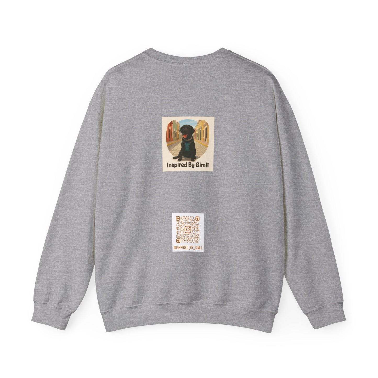 Dog Biker Crewneck Sweatshirt - Unisex Heavy Blend™