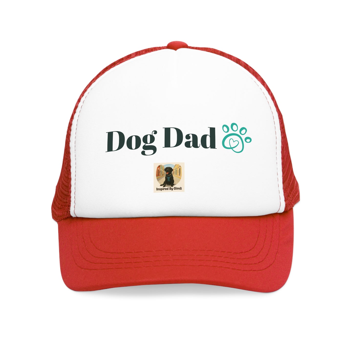 Dog Dad Mesh Cap - Stylish Trucker Hat for Proud Dog Owners