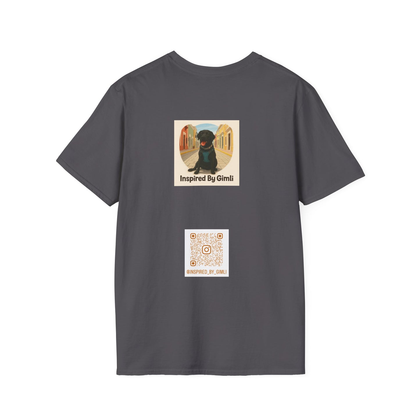 Humorous Dog-Themed Unisex Softstyle T-Shirt - 'Life's Ruff, Wear Goggles'