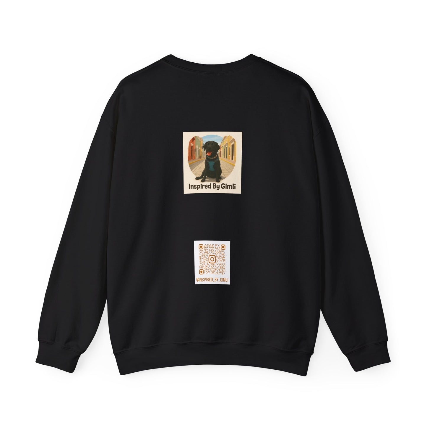 Dog Biker Crewneck Sweatshirt - Unisex Heavy Blend™