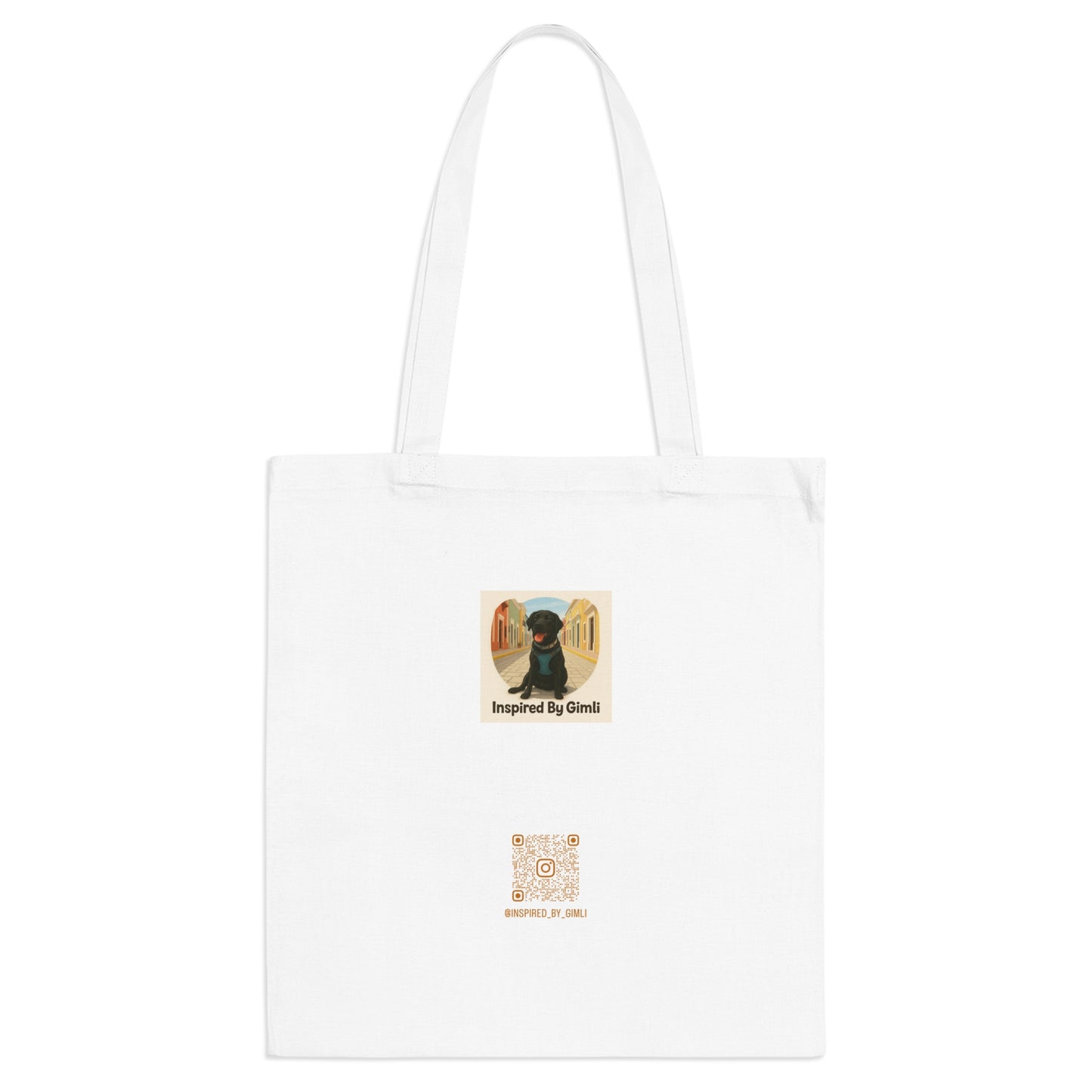 Dog Lover Tote Bag - "I Lava My Dog" Design
