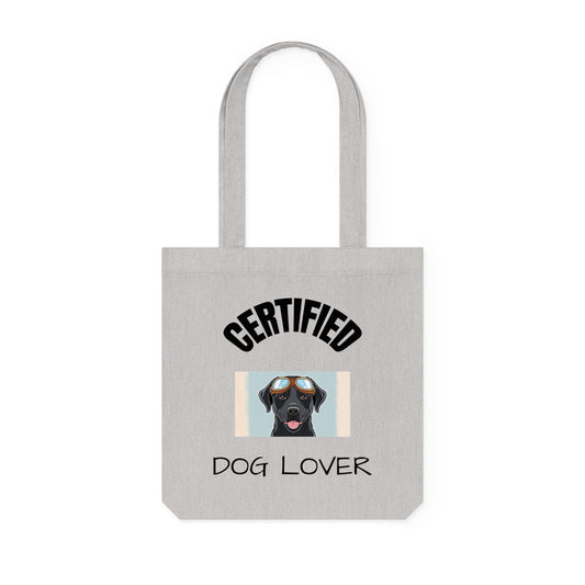 Dog Lover Woven Tote Bag - Certified & Inspired By Gimli Design
