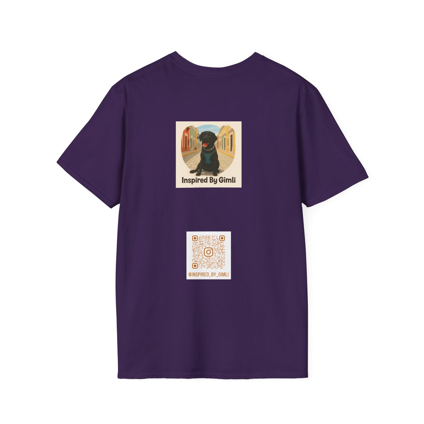 Humorous Dog-Themed Unisex Softstyle T-Shirt - 'Life's Ruff, Wear Goggles'
