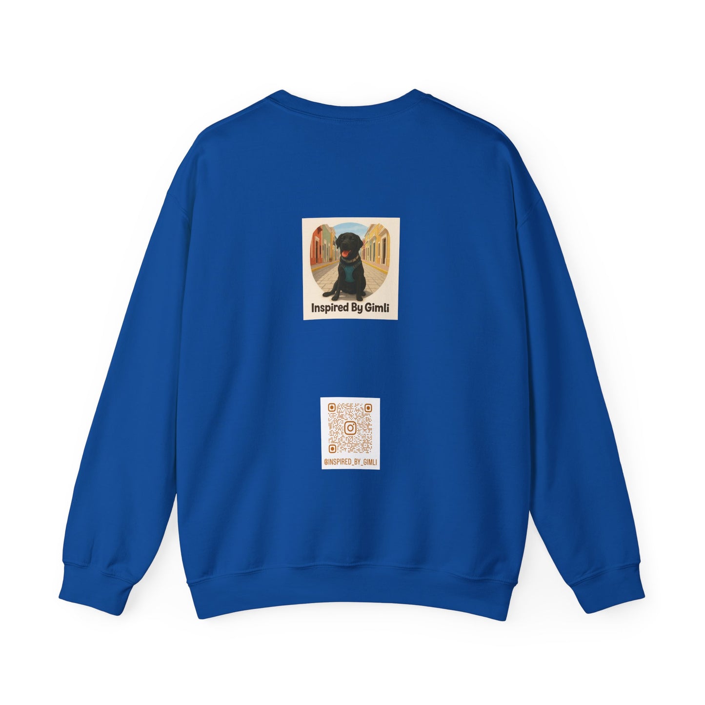 Dog Biker Crewneck Sweatshirt - Unisex Heavy Blend™