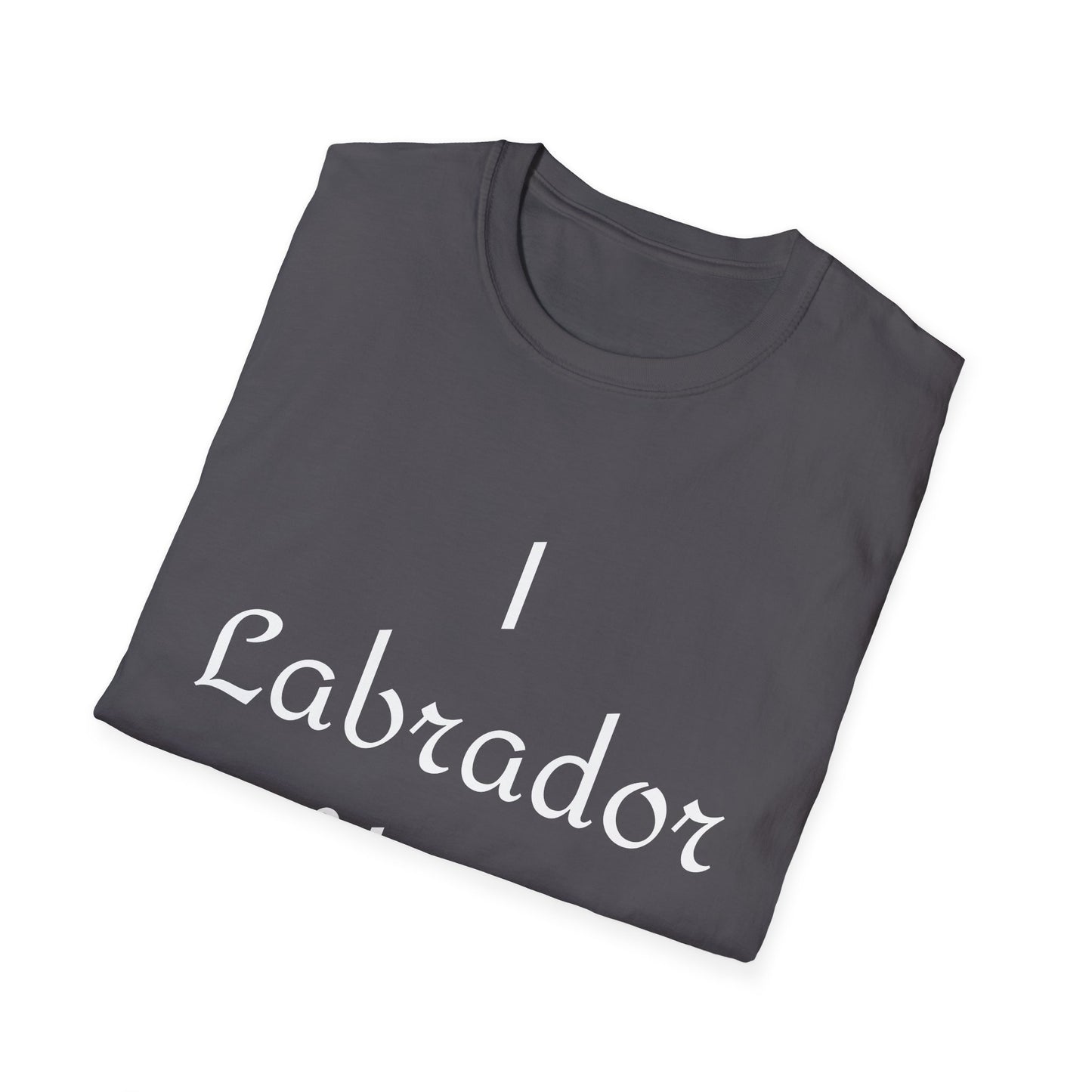 Labrador Love Unisex Softstyle T-Shirt - Cute Pet Owner Tee