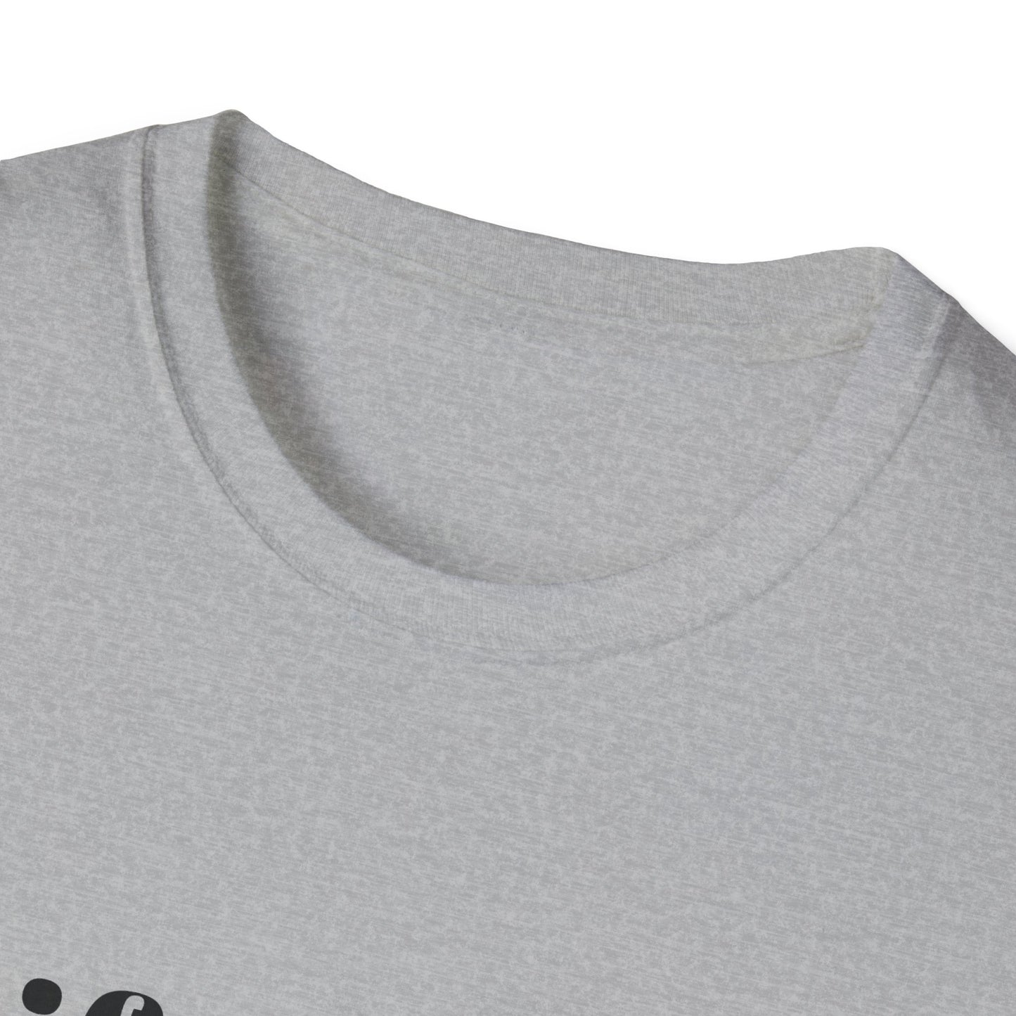 Humorous Dog-Themed Unisex Softstyle T-Shirt - 'Life's Ruff, Wear Goggles'