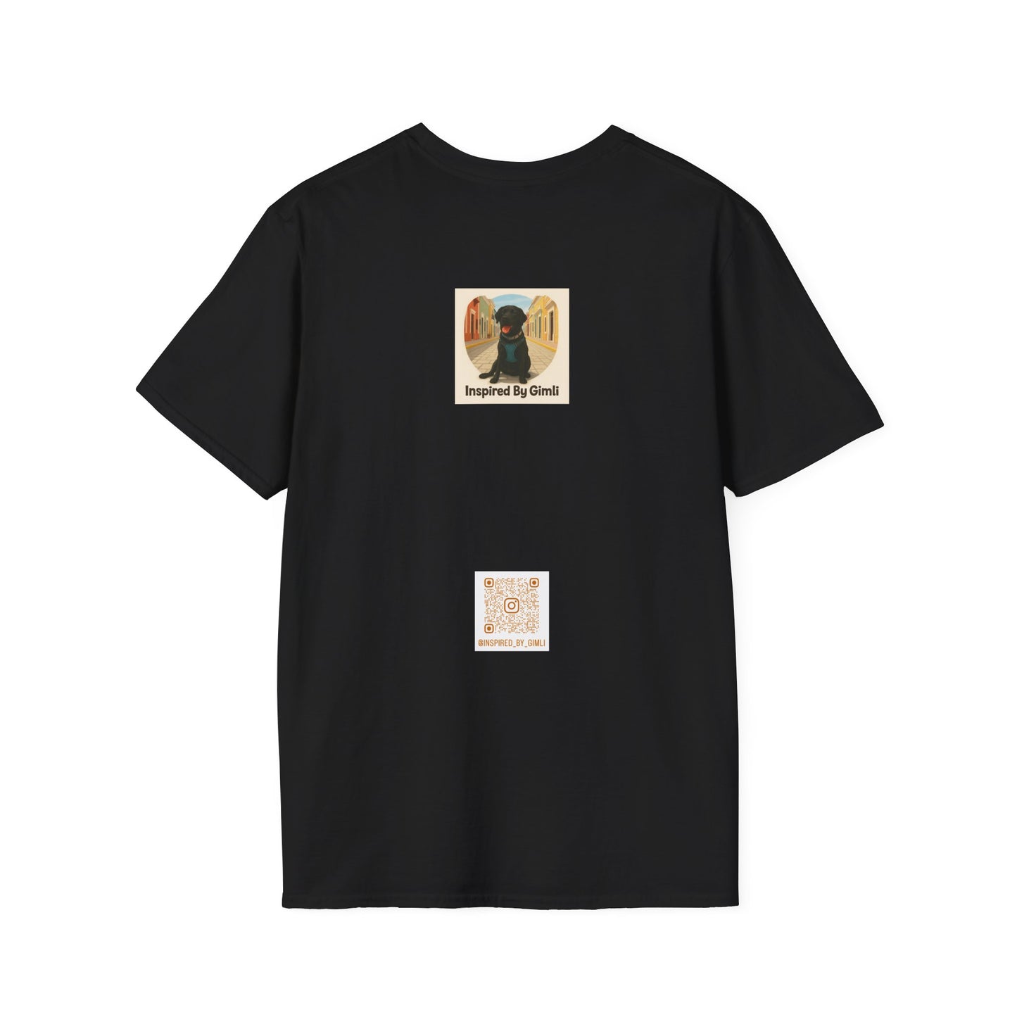 Dogs Bring Joy Unisex Softstyle T-Shirt - Artistic Pet Lover Tee