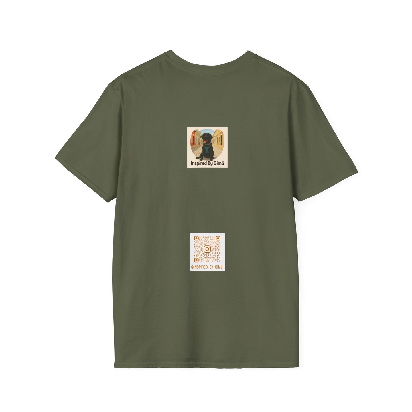 Unisex Softstyle T-Shirt 'Lets' Go Camping'