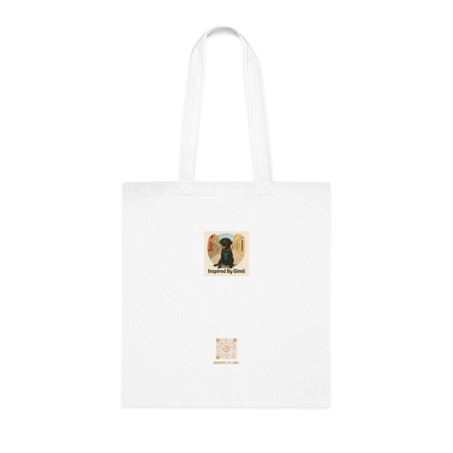 Chasing Sunsets Cotton Tote Bag - Inspirational Dog Design for Beach Lovers