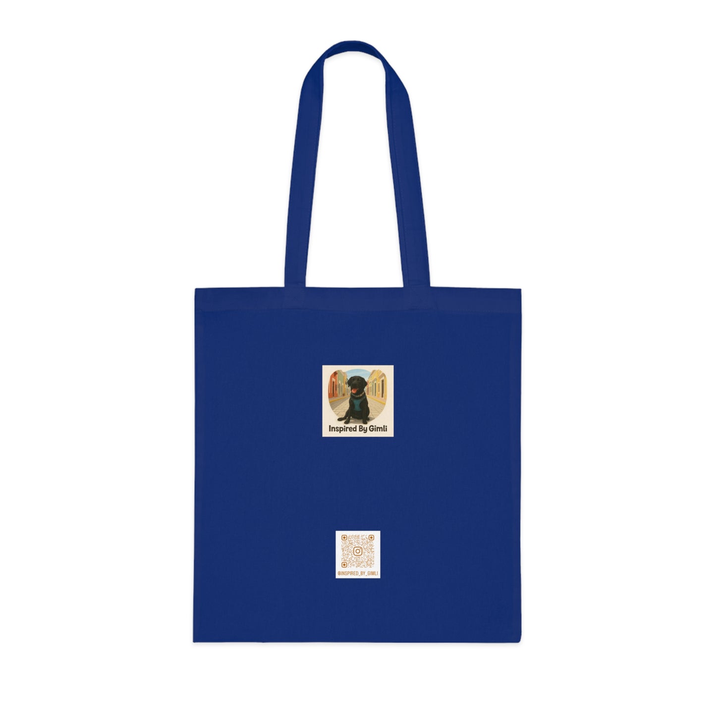 Chasing Sunsets Cotton Tote Bag - Inspirational Dog Design for Beach Lovers