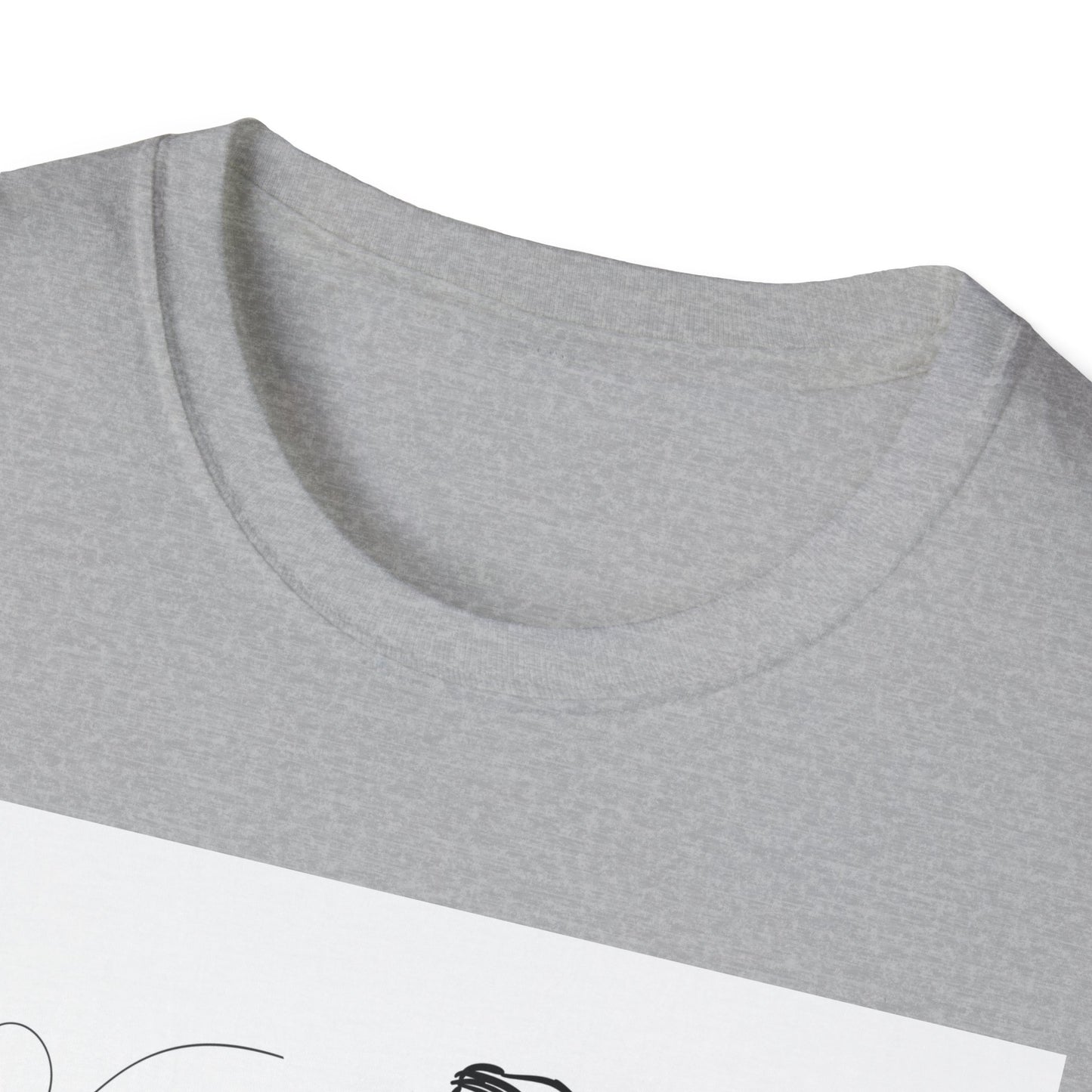 Dog Lover Unisex Softstyle T-Shirt – Cute Dog Walking Graphic
