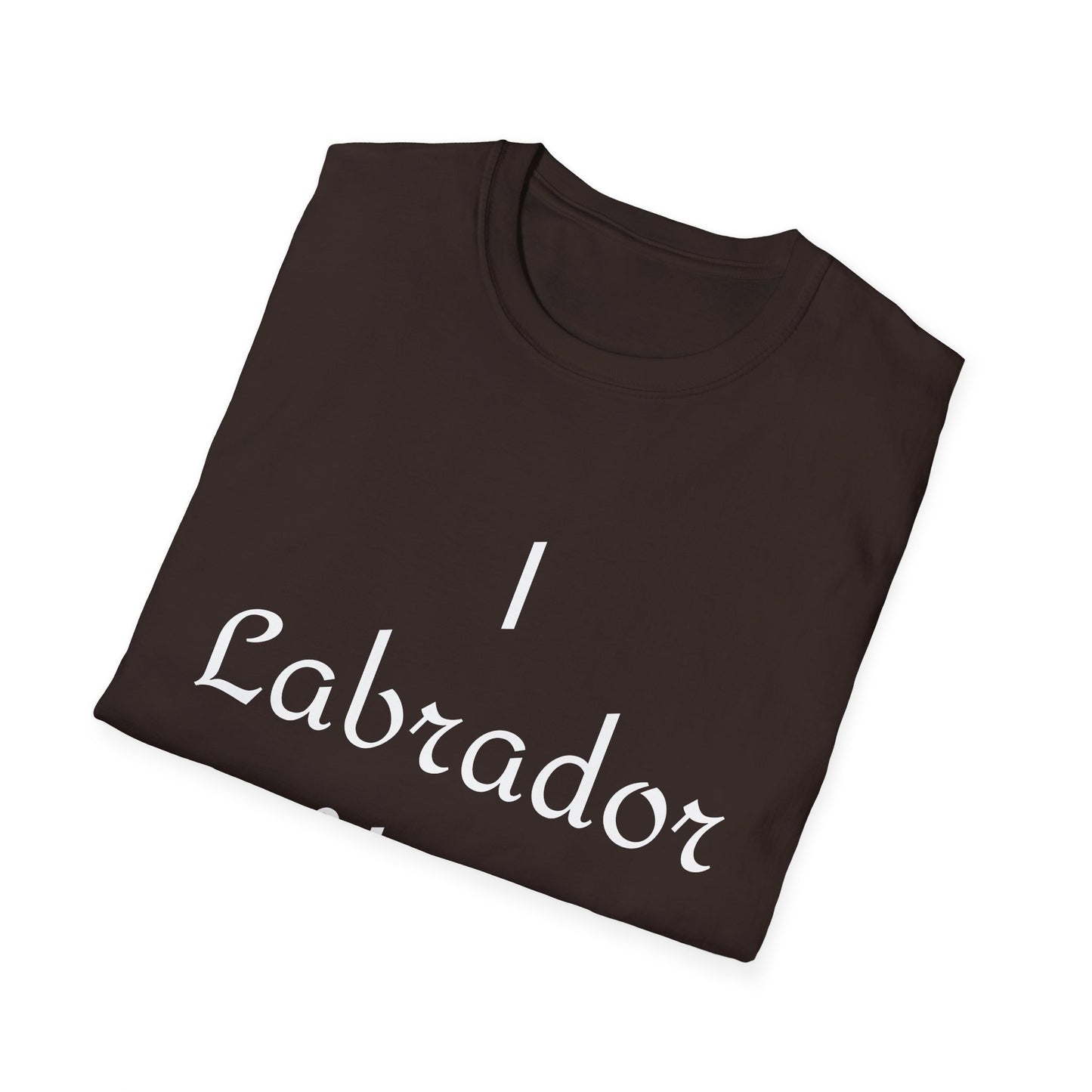 Labrador Love Unisex Softstyle T-Shirt - Cute Pet Owner Tee